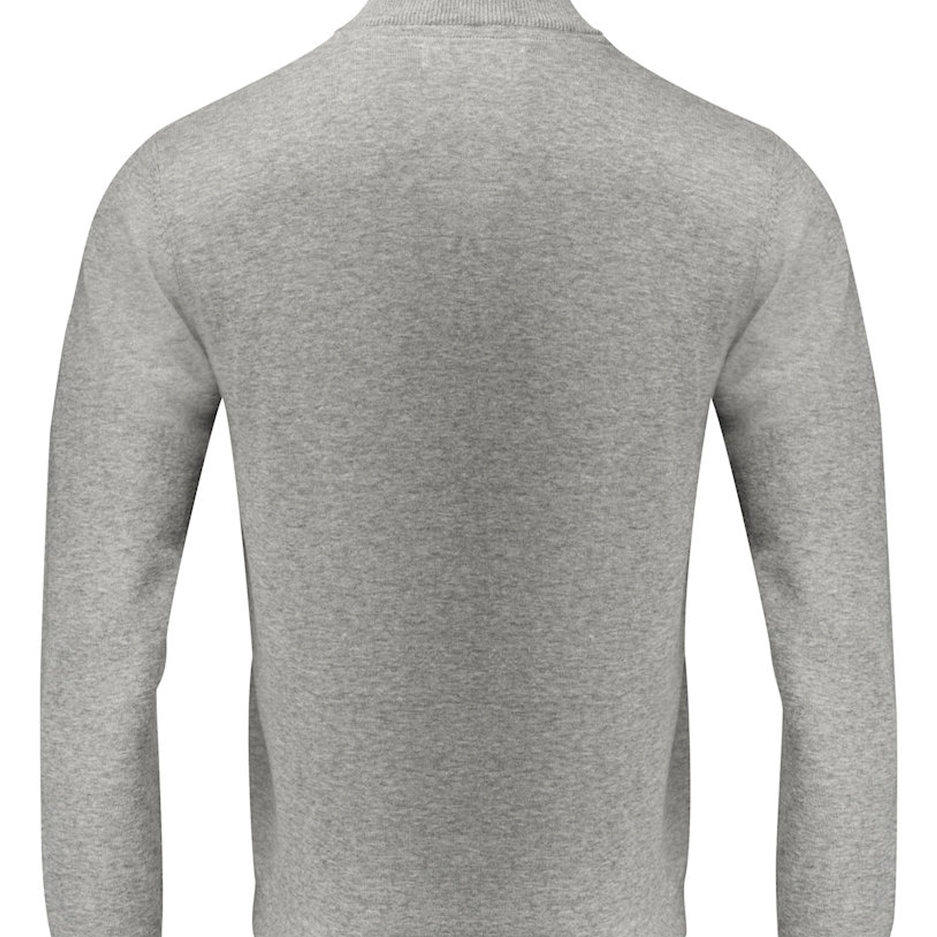 Кардиган на блискавці чоловічий James Harvest Ashland - Сірий / 3XL