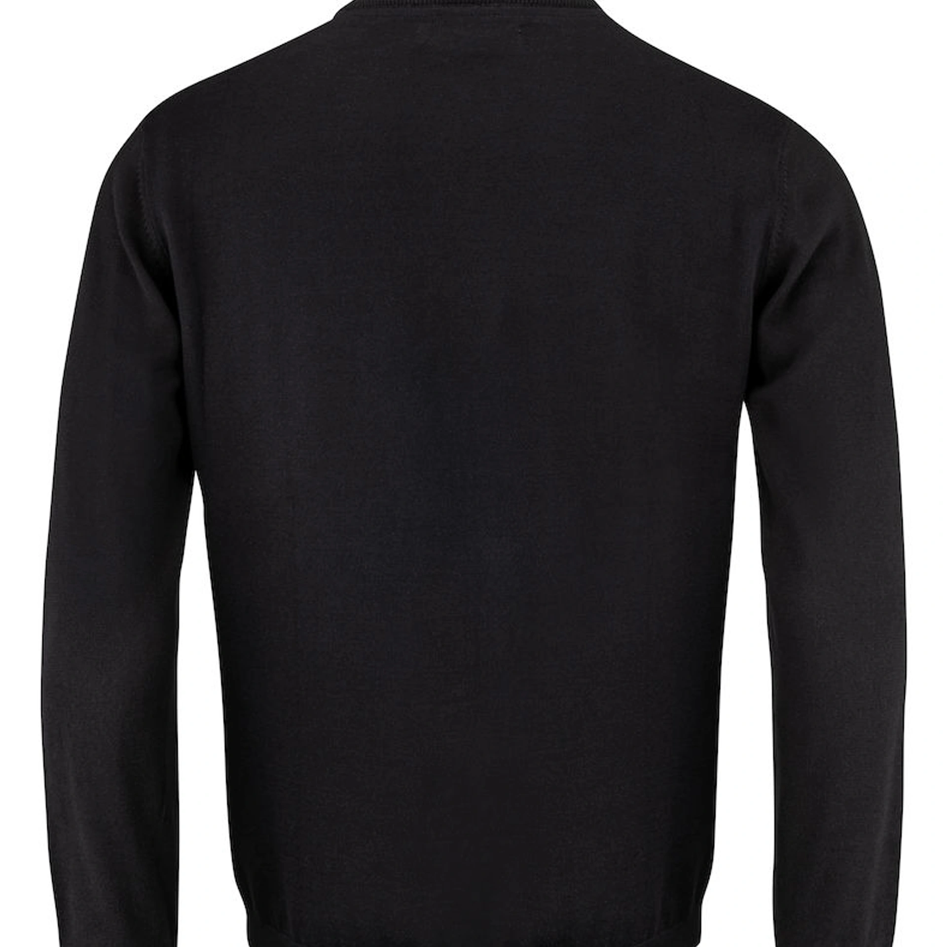 Кардиган на блискавці чоловічий James Harvest Ashland - Чорний / 3XL