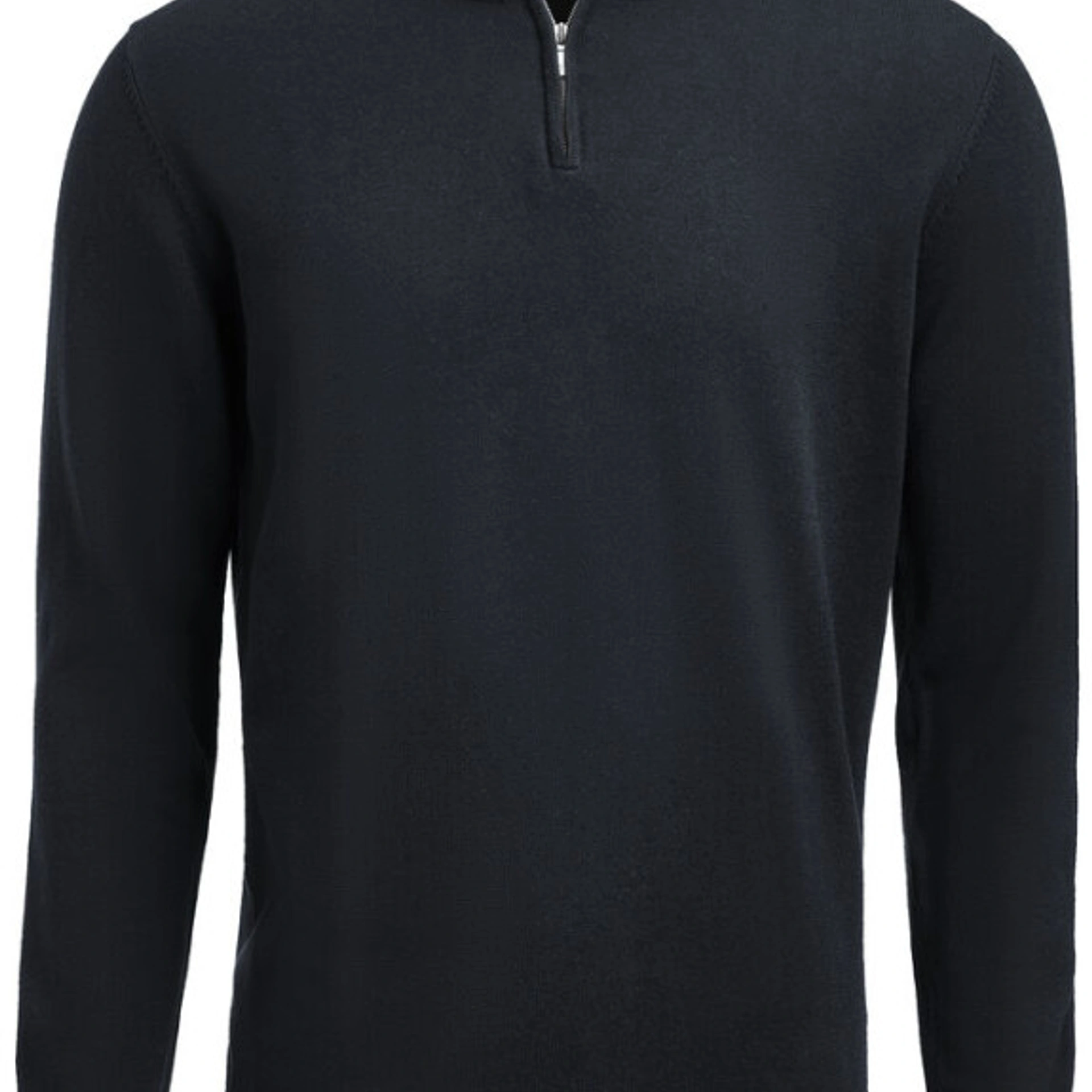 Світшот з коміром стійкою James Harvest Ashland Halfzip - Темно-синій / 3XL