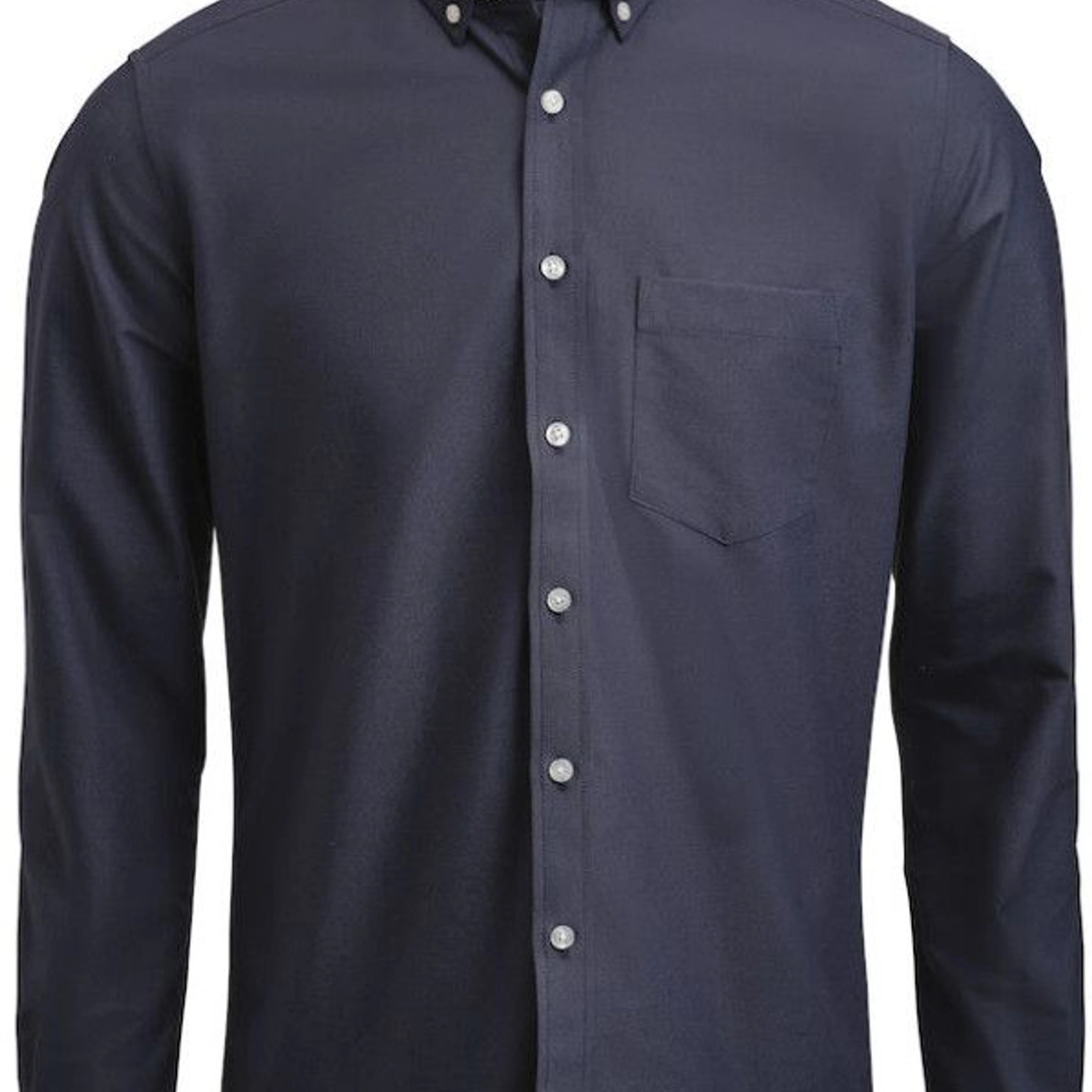 Сорочка чоловіча James Harvest Allen Oxford - Темно-синій / 3XL