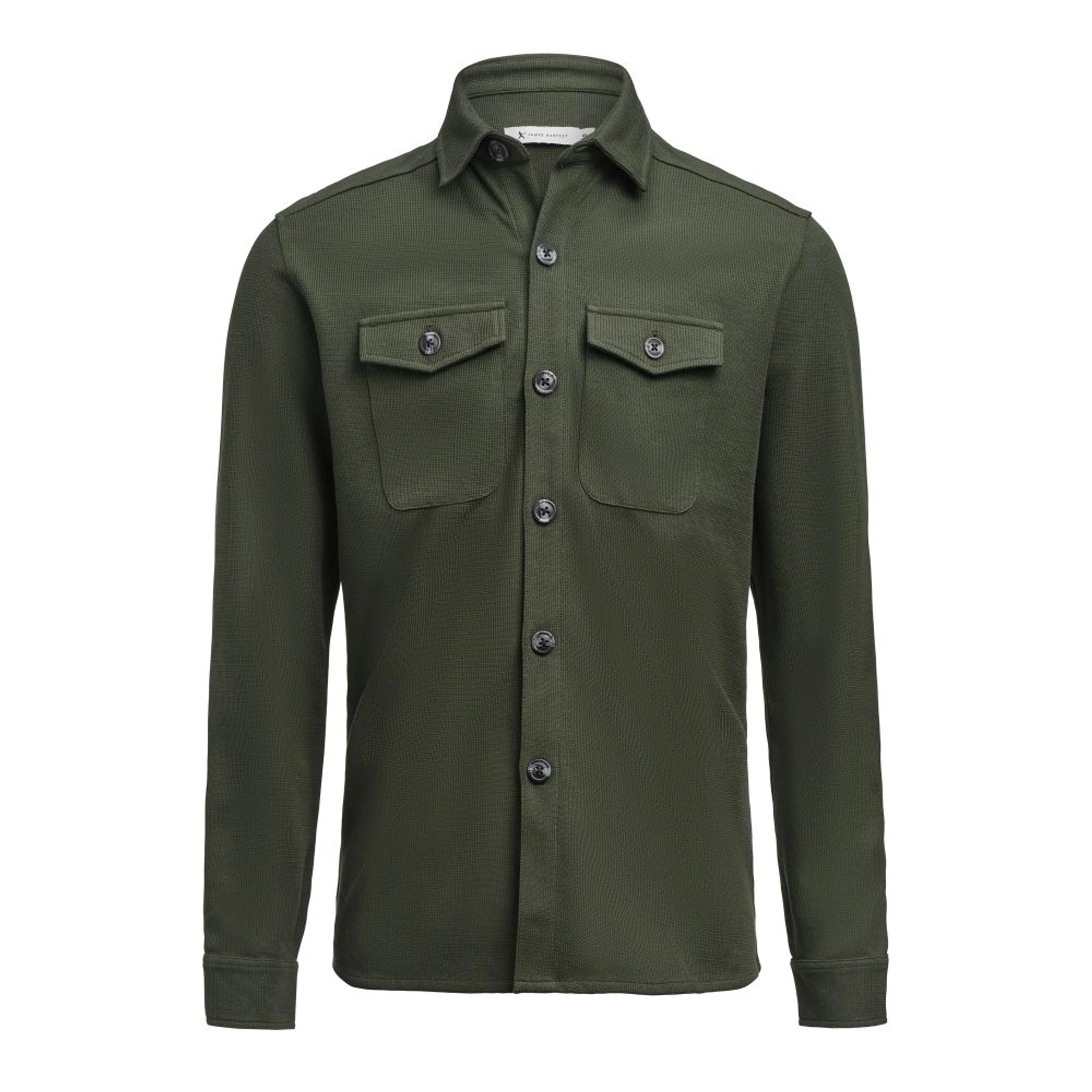 Сорочка James Harvest Hicksville Overshirt - Темно-зелений / 3XL