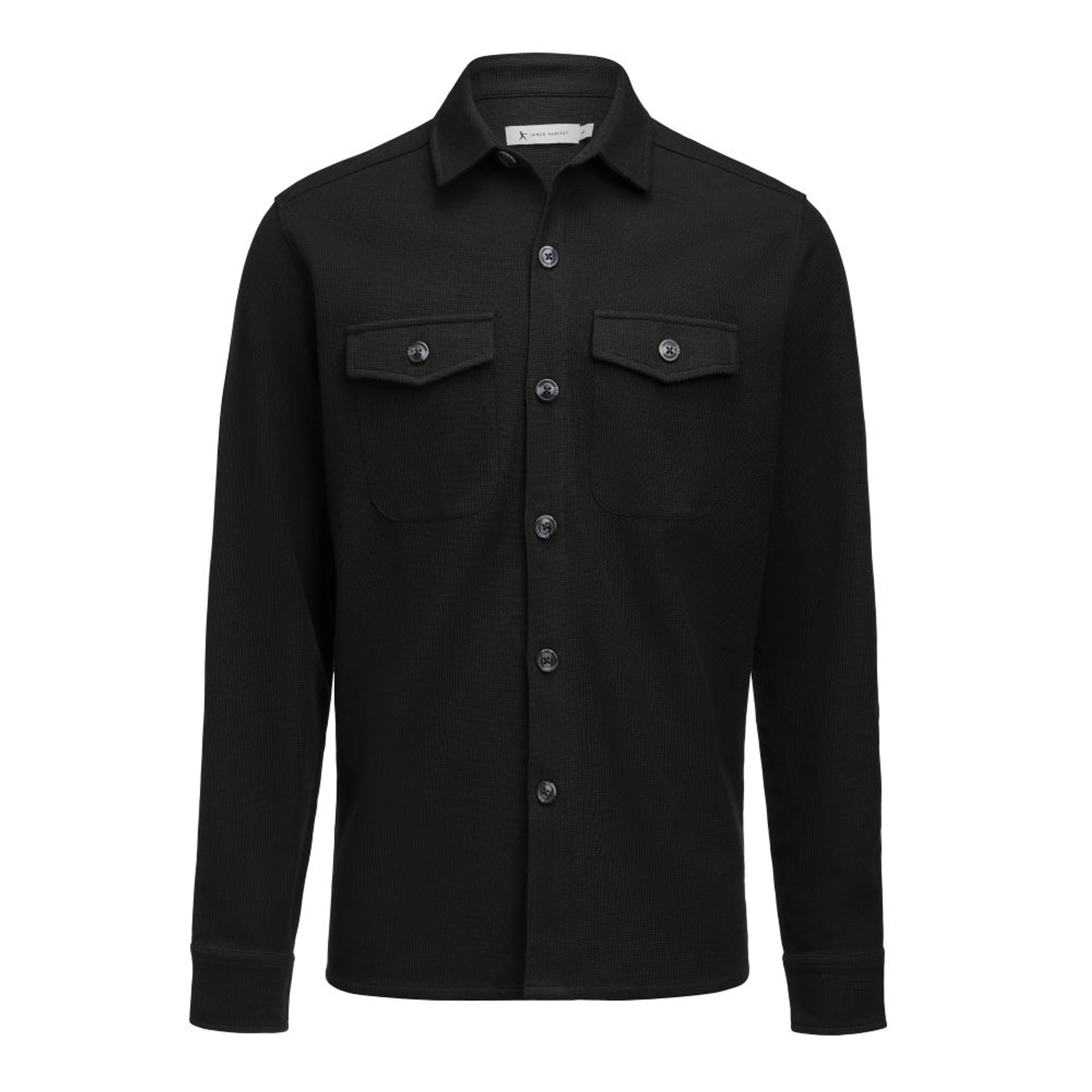 Сорочка James Harvest Hicksville Overshirt - Чорний / 3XL
