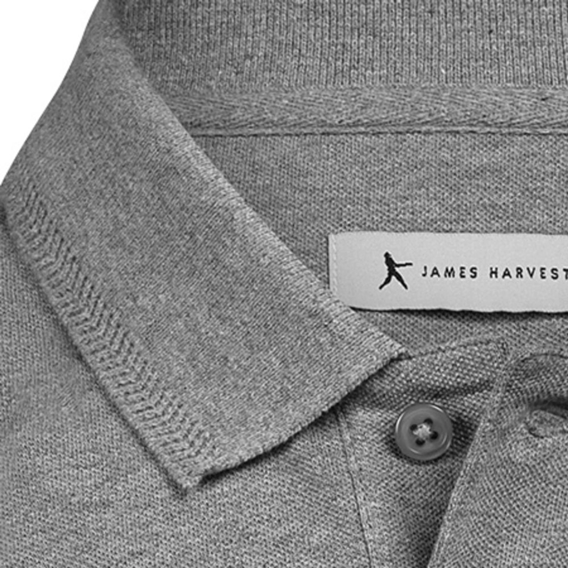 Поло чоловіче James Harvest Supreme Stretch - Чорний / 3XL