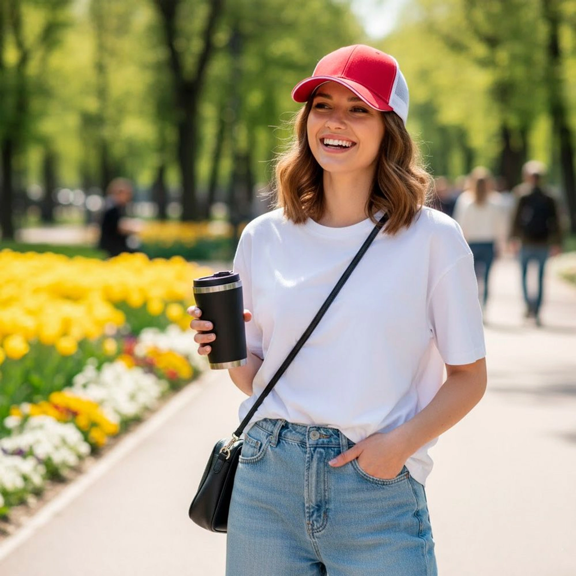 Кепка coFEE New meshfit - Червоний / білий