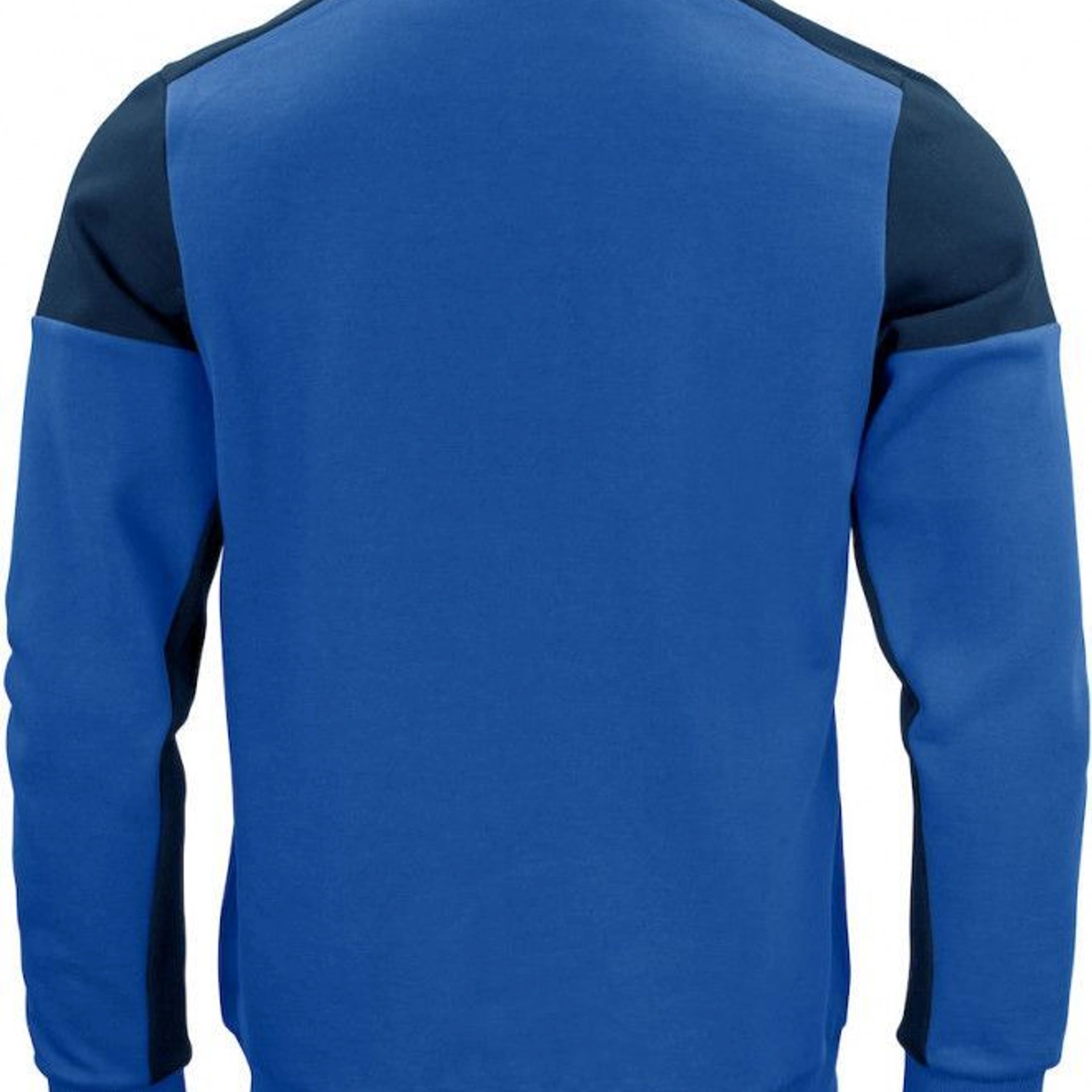 Двоколірний лонгслів поло Printer Polosweater - Темно-синій / 3XL