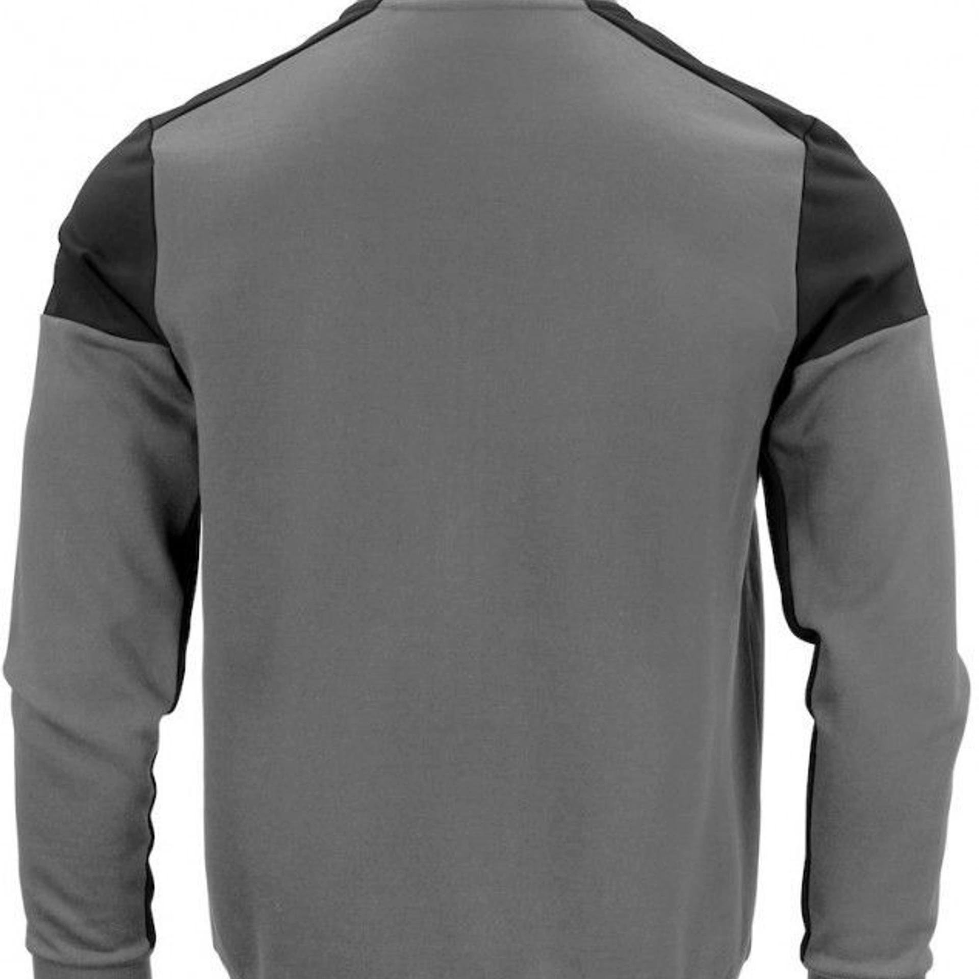 Двоколірний світшот на блискавці чоловічий Printer Sweatvest - Антрацит / чорний / 3XL