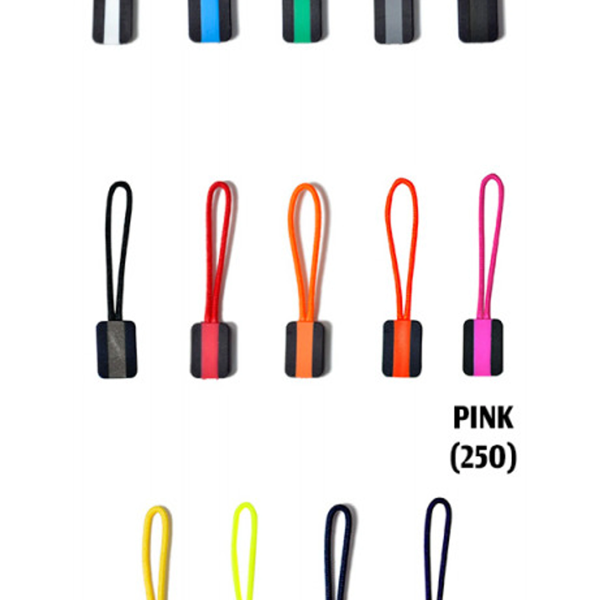 Пулер Printer Zipper Puller 4-Pak - Рожевий