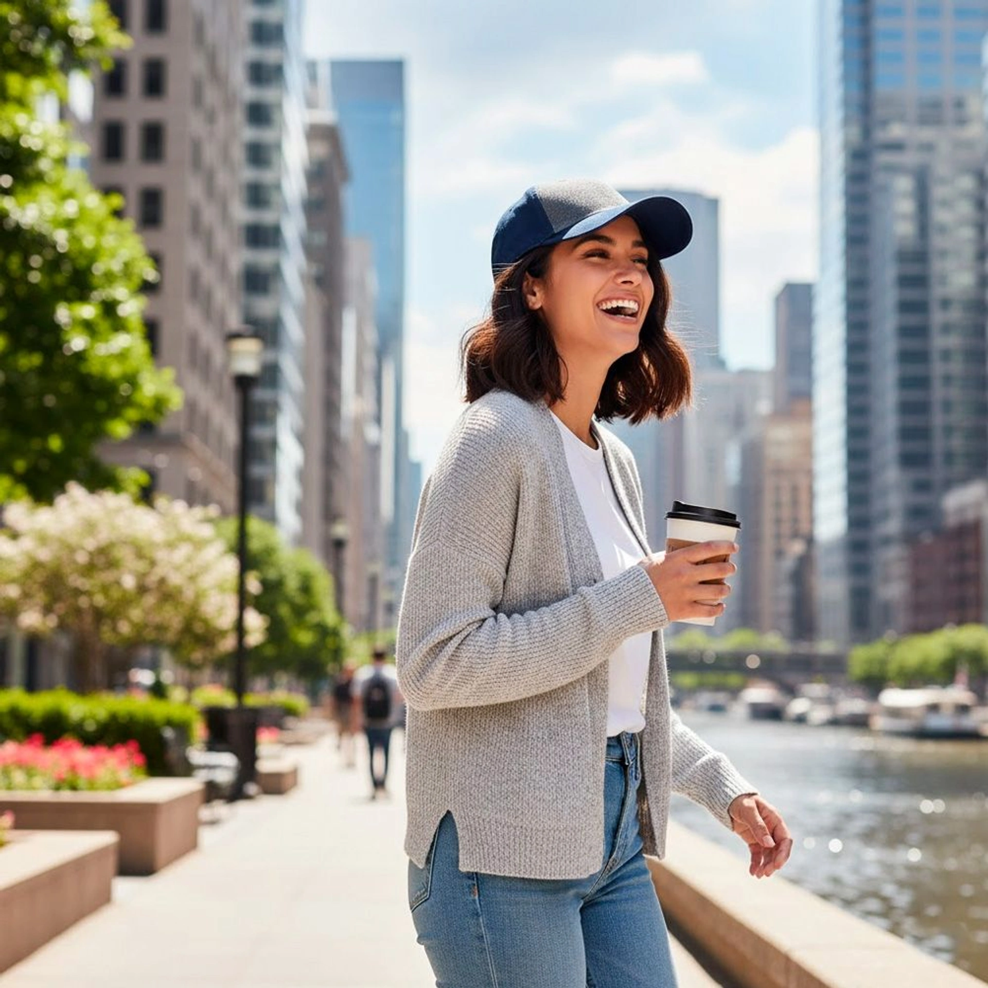 Кепка coFEE Ash jersey - Темно-синій