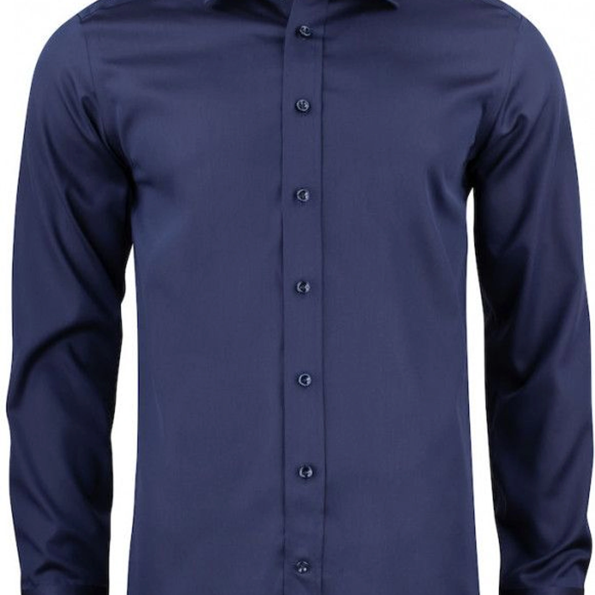 Сорочка чоловіча JH&Frost Green Bow 01 Slim Fit - Темно-синій / L