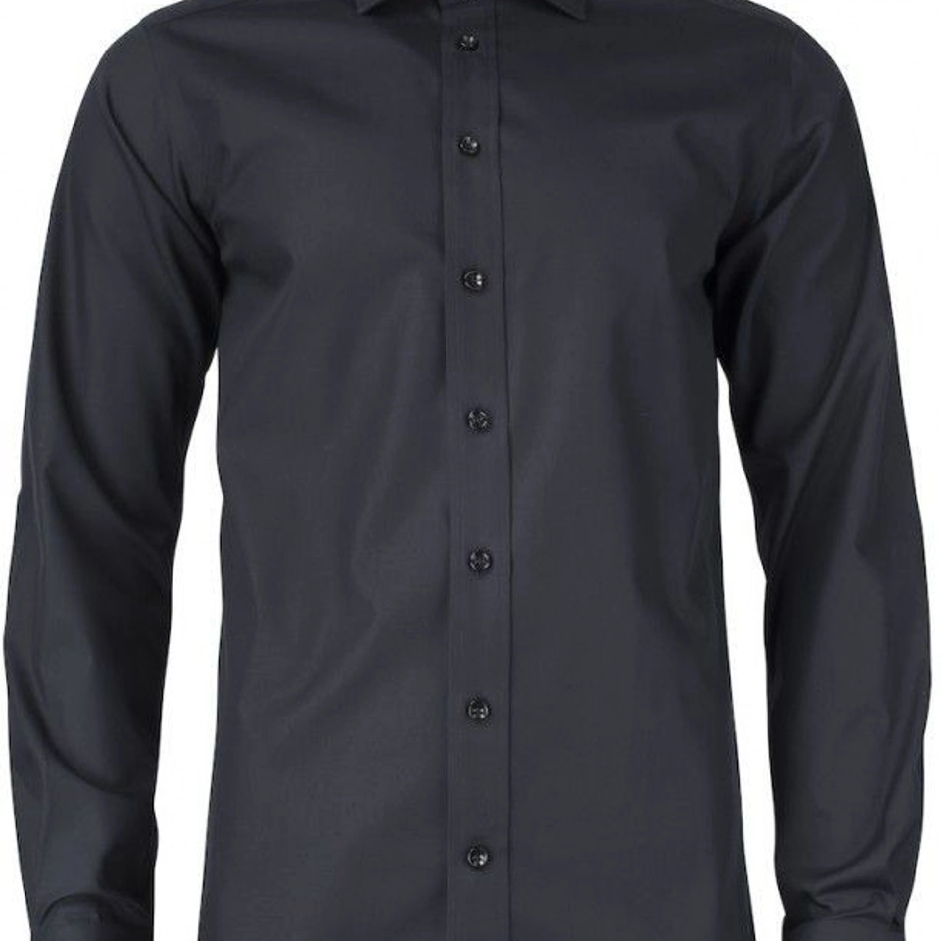 Сорочка чоловіча JH&Frost Yellow Bow 50 Regular Fit - Чорний / 5XL
