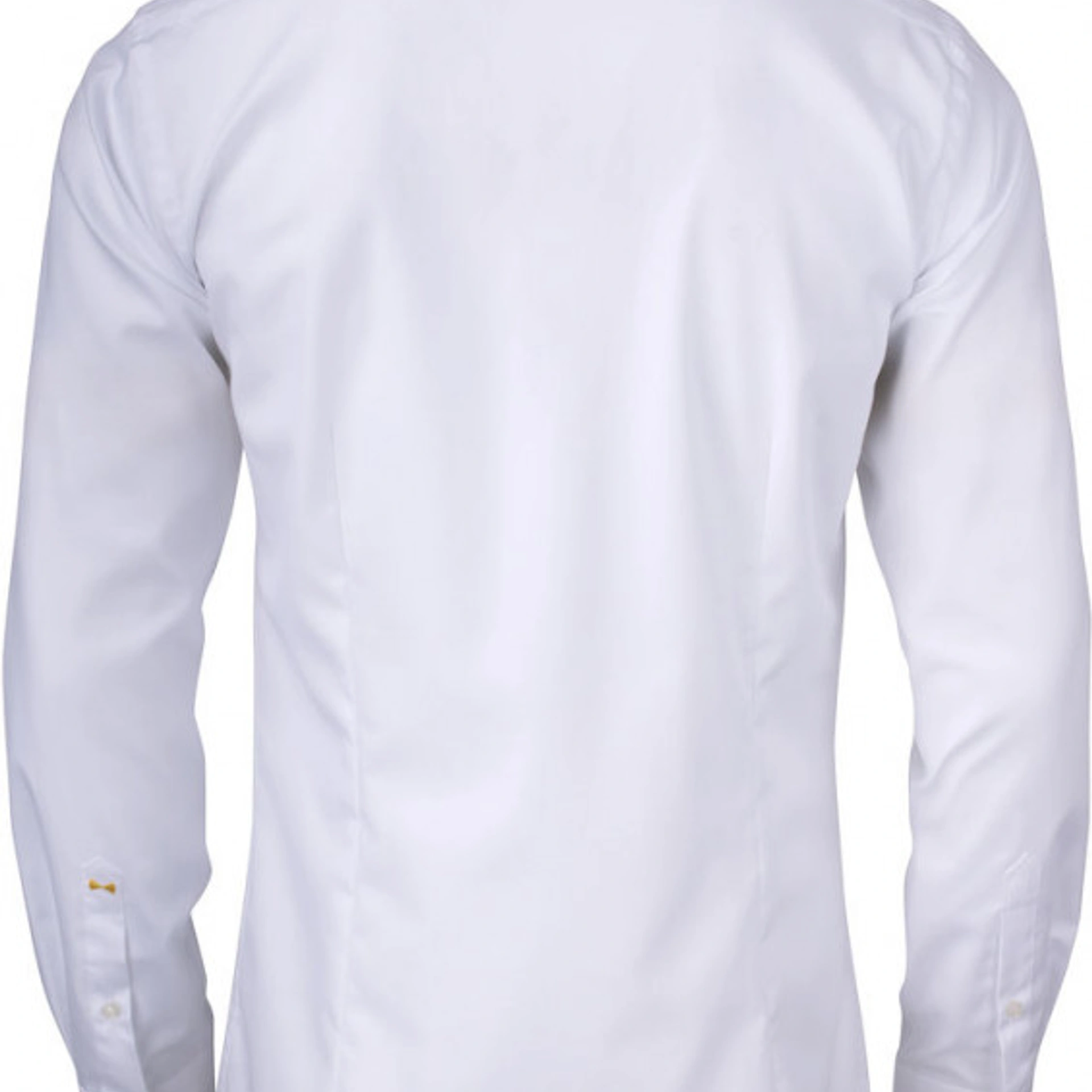Сорочка чоловіча JH&Frost Yellow Bow 50 Slim Fit - Білий / L