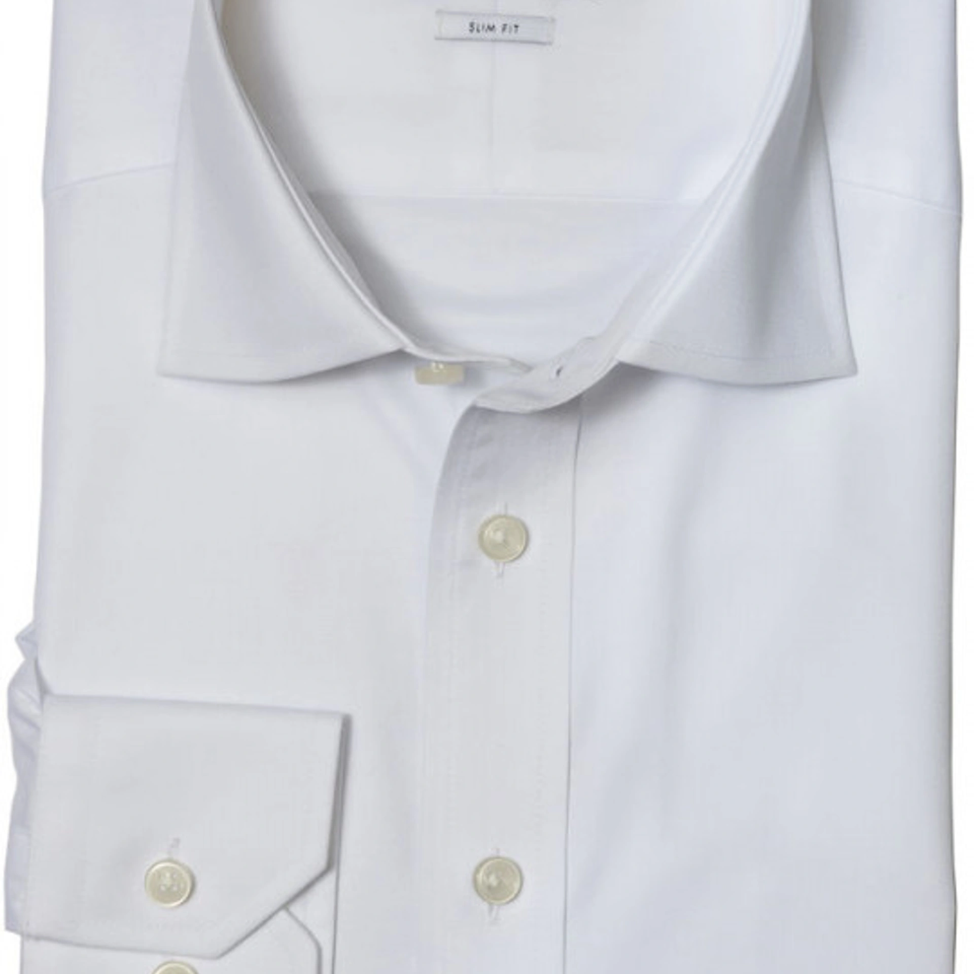 Сорочка чоловіча JH&Frost Yellow Bow 50 Slim Fit - Білий / L