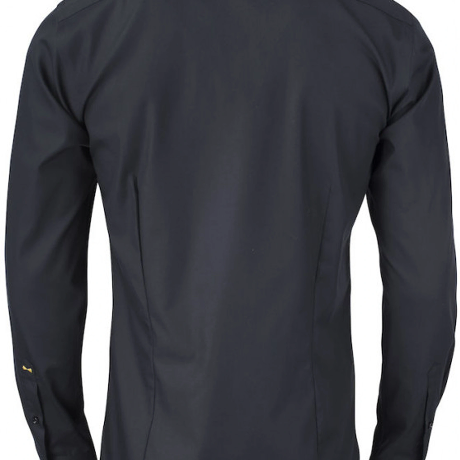 Сорочка чоловіча JH&Frost Yellow Bow 50 Slim Fit - Чорний / L