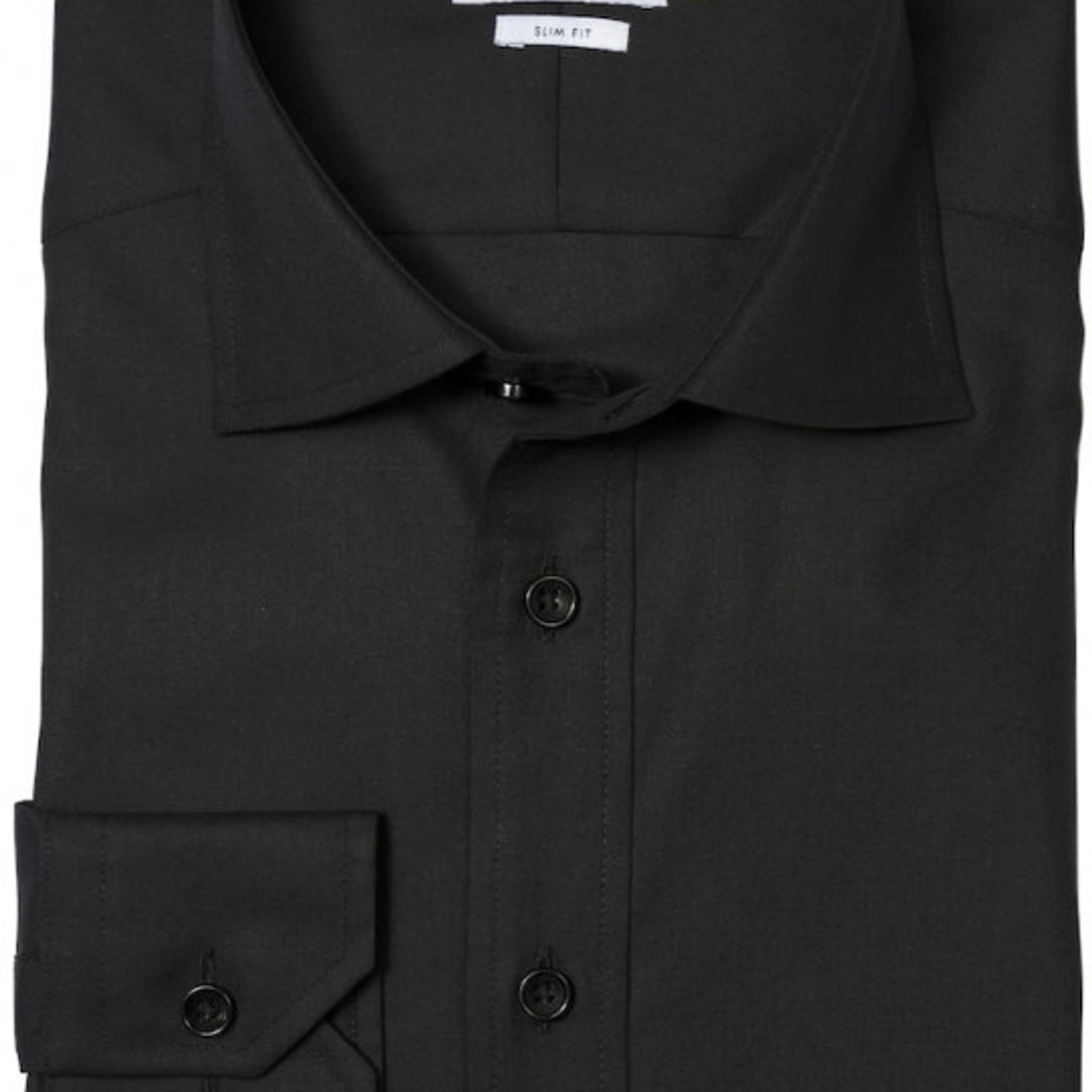 Сорочка чоловіча JH&Frost Yellow Bow 50 Slim Fit - Чорний / L