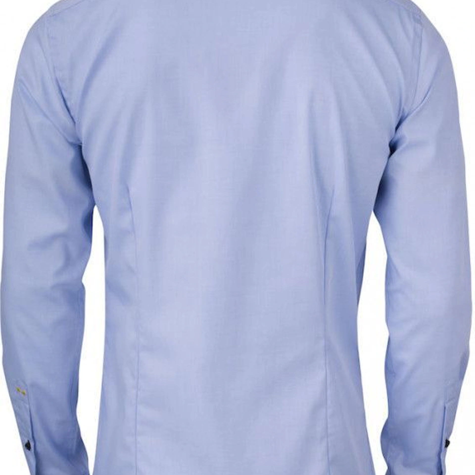 Сорочка чоловіча JH&Frost Yellow Bow 51 Regular Fit - Небесно-блакитний / темно-синій / 3XL
