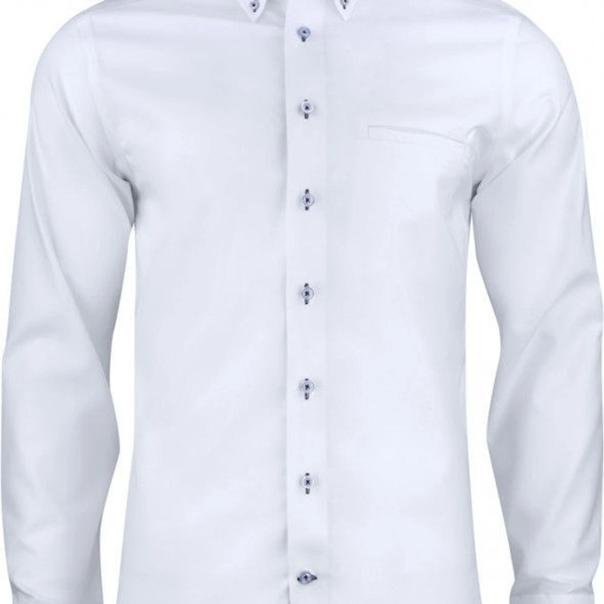 Сорочка чоловіча JH&Frost Red Bow 121 Slim Fit - Білий / L
