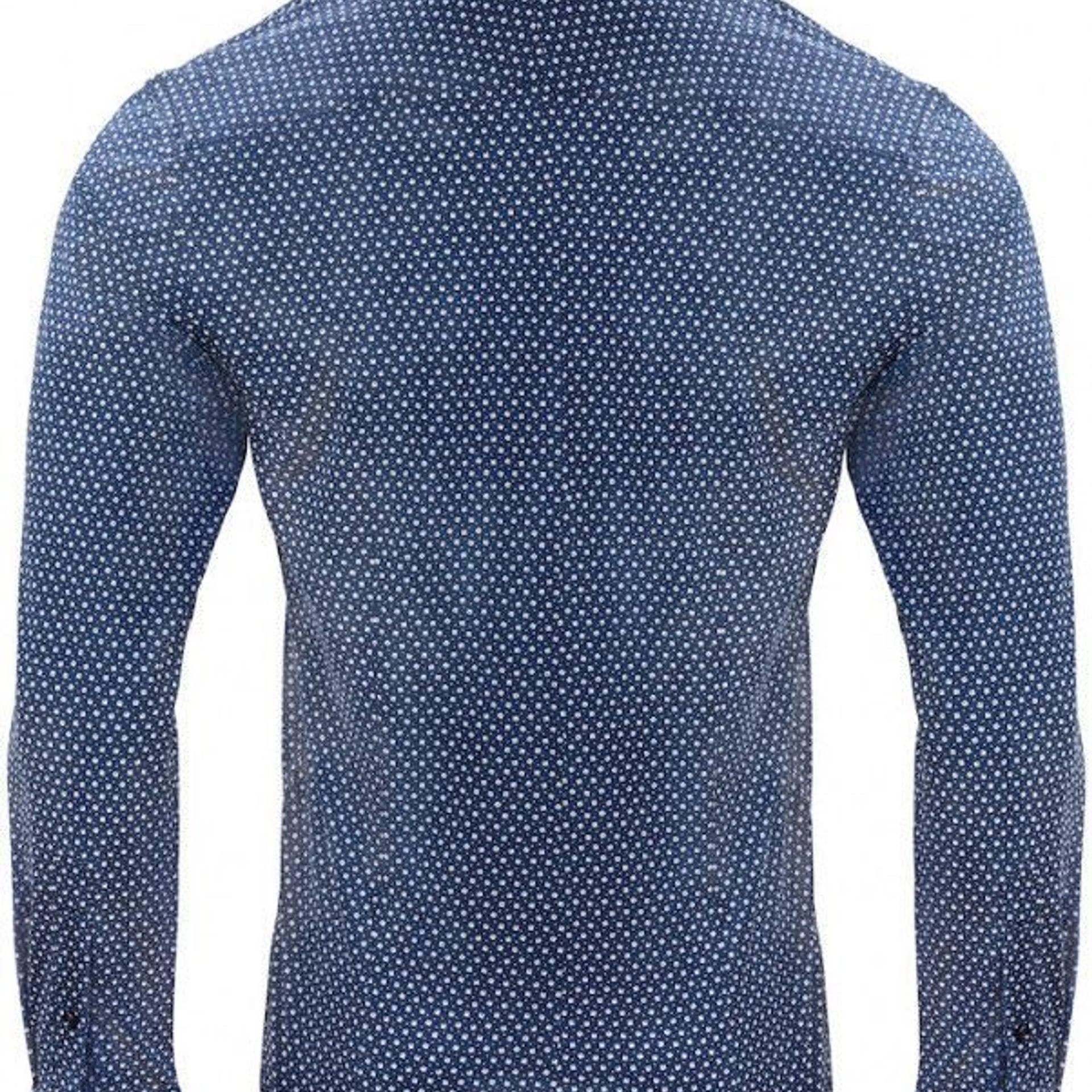 Сорочка чоловіча JH&Frost Indigo Bow 131 Regular Fit - Темно-синій / 3XL
