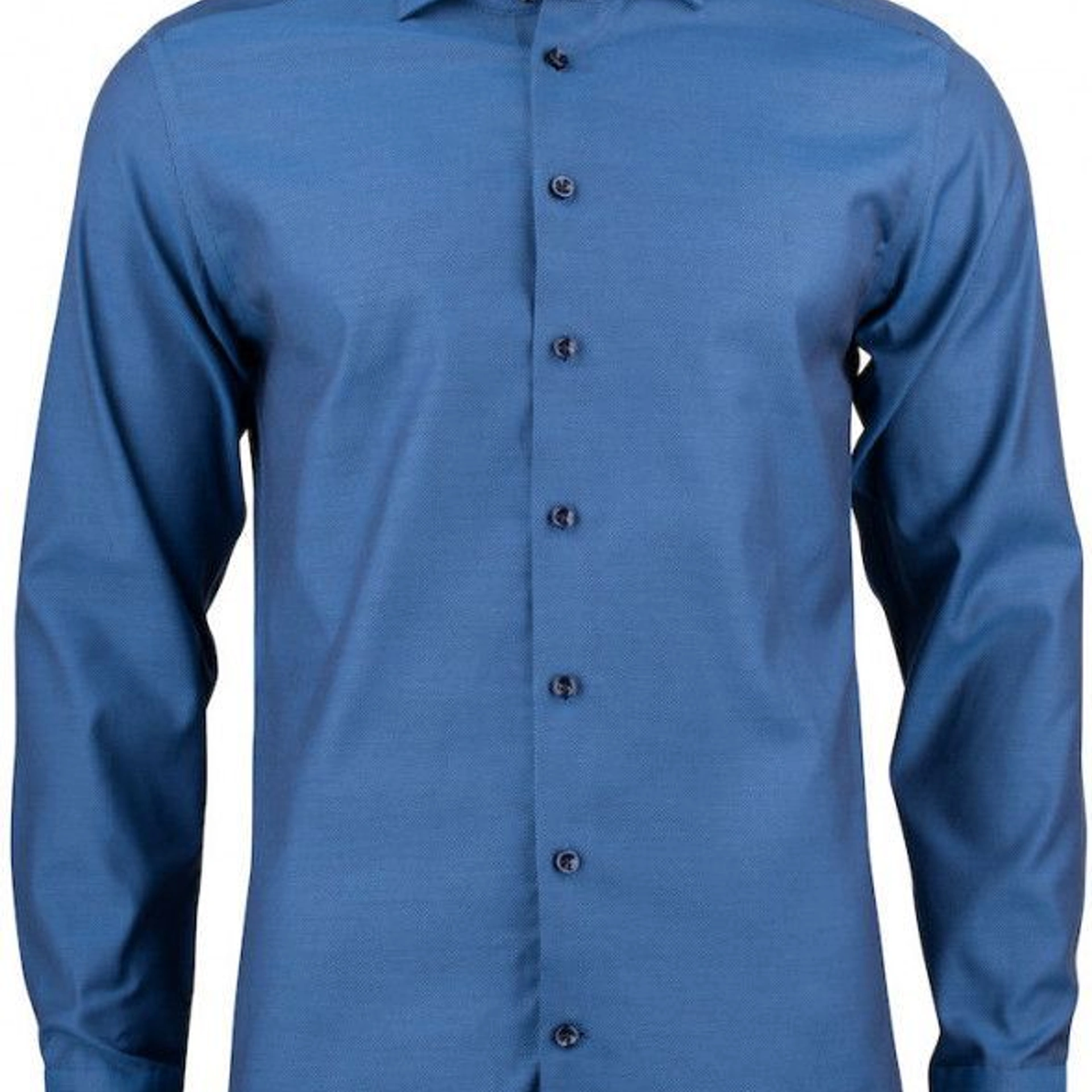 Сорочка чоловіча JH&Frost Purple Bow 142 Slim Fit - Синій / L