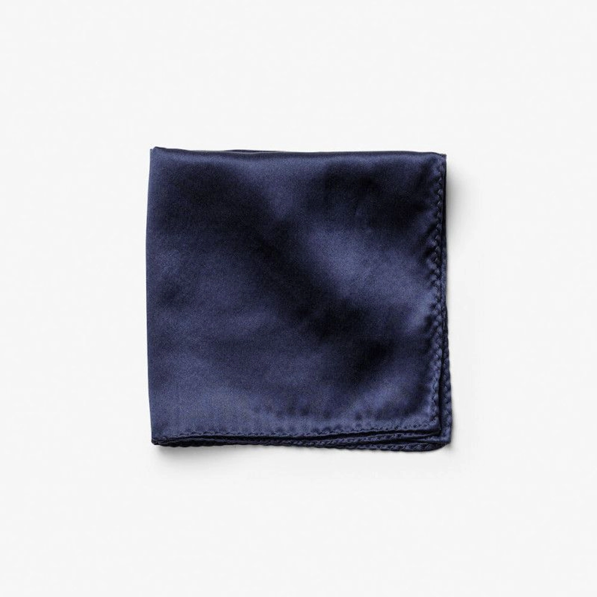 Шарф шовковий JH&Frost Scarf - Темно-синій
