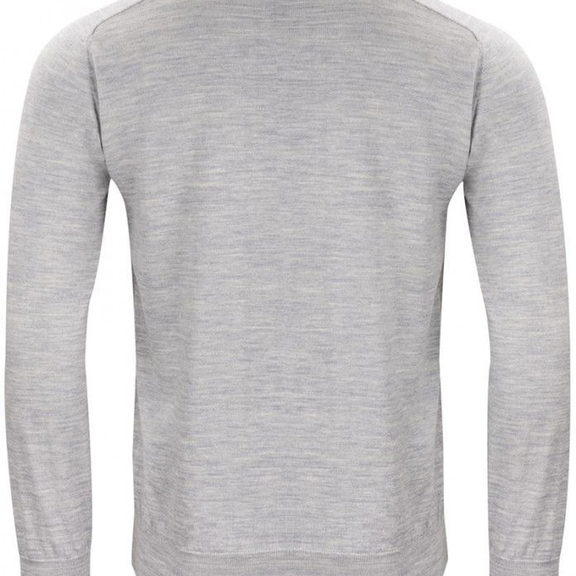 Пуловер чоловічий JH&Frost Merino V - Сірий меланж / 3XL