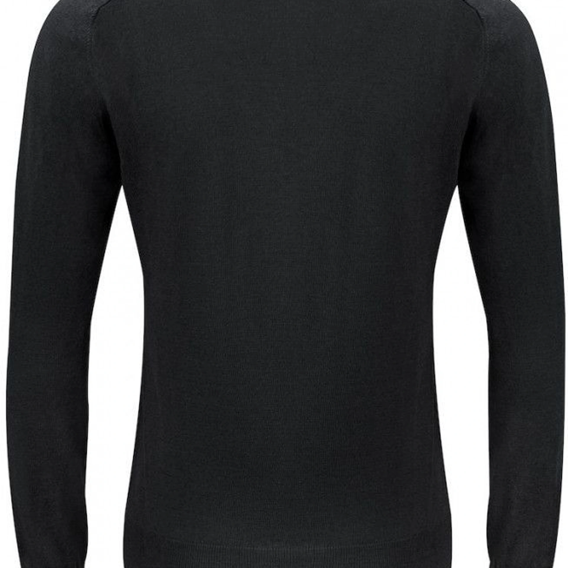 Пуловер жіночий JH&Frost Merino V - Чорний / 3XL