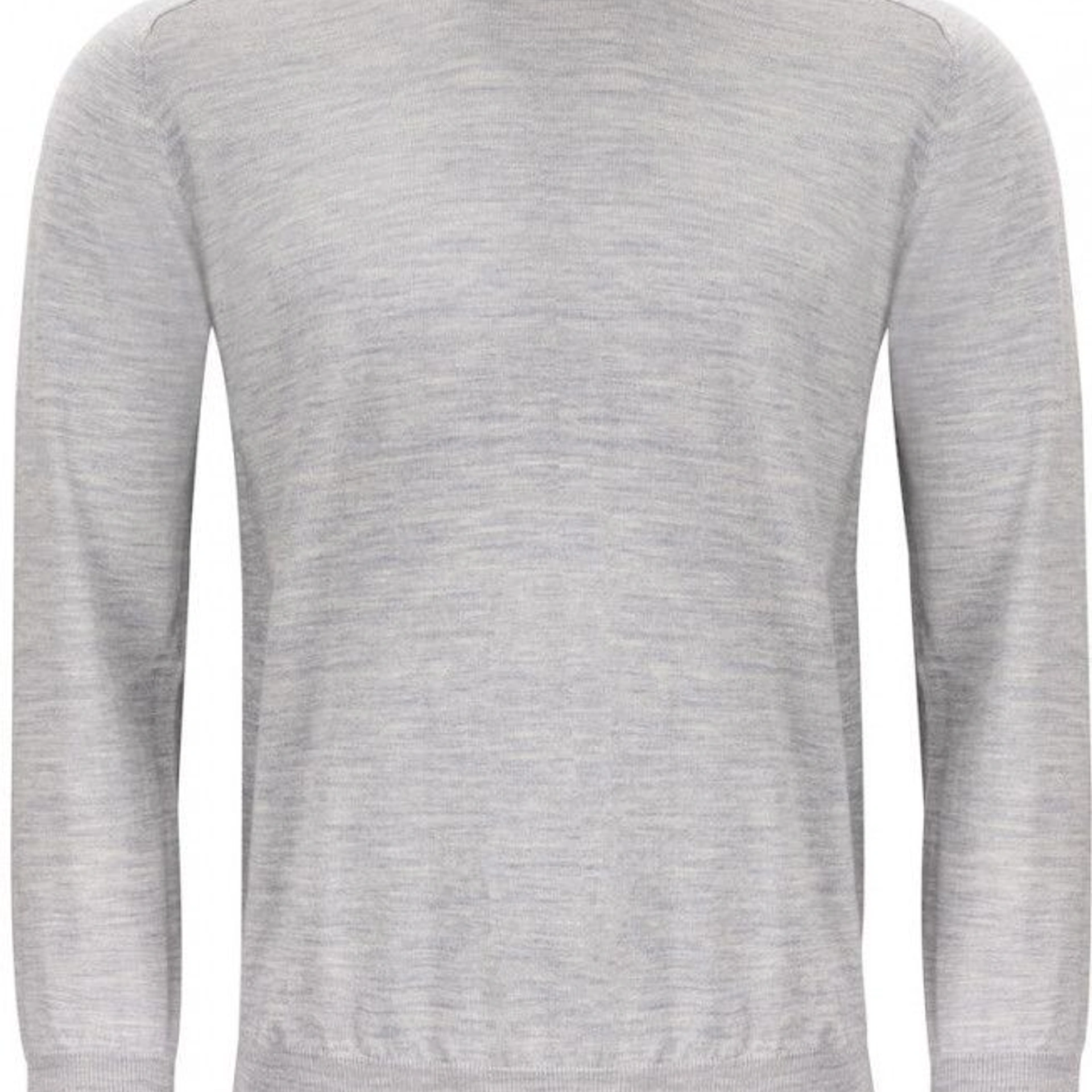 Пуловер чоловічий JH&Frost Merino U - Сірий меланж / 3XL