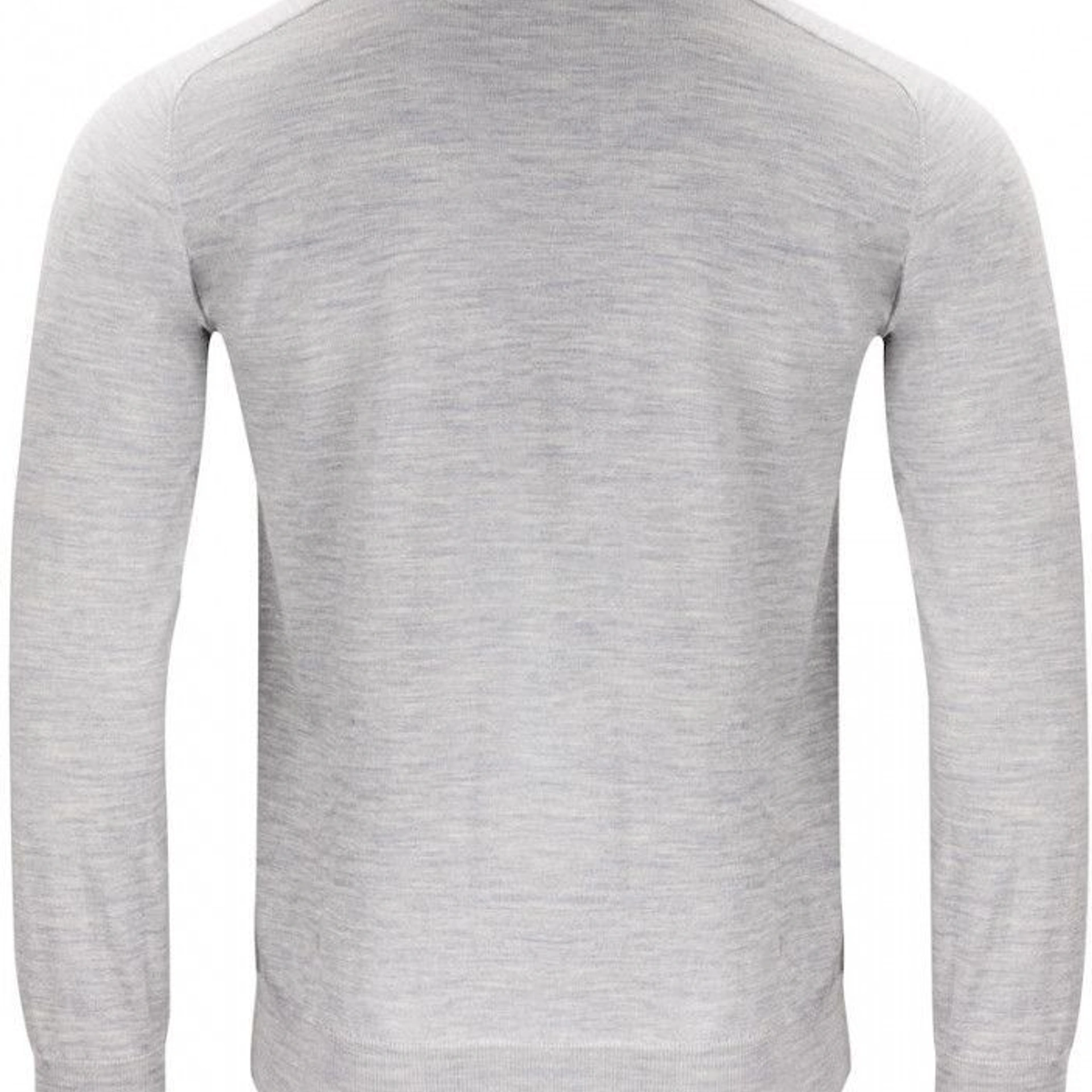 Пуловер чоловічий JH&Frost Merino U - Сірий меланж / 3XL