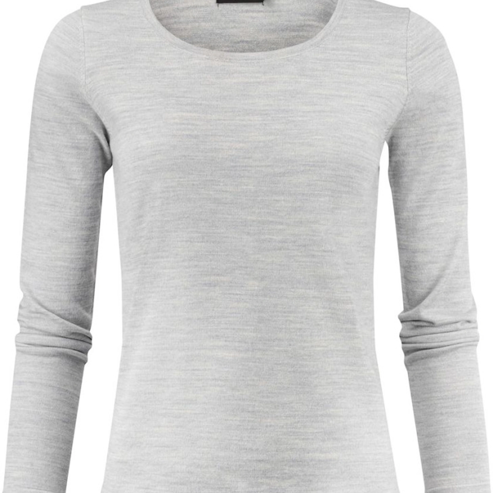 Пуловер жіночий JH&Frost Merino U - Сірий меланж / 3XL
