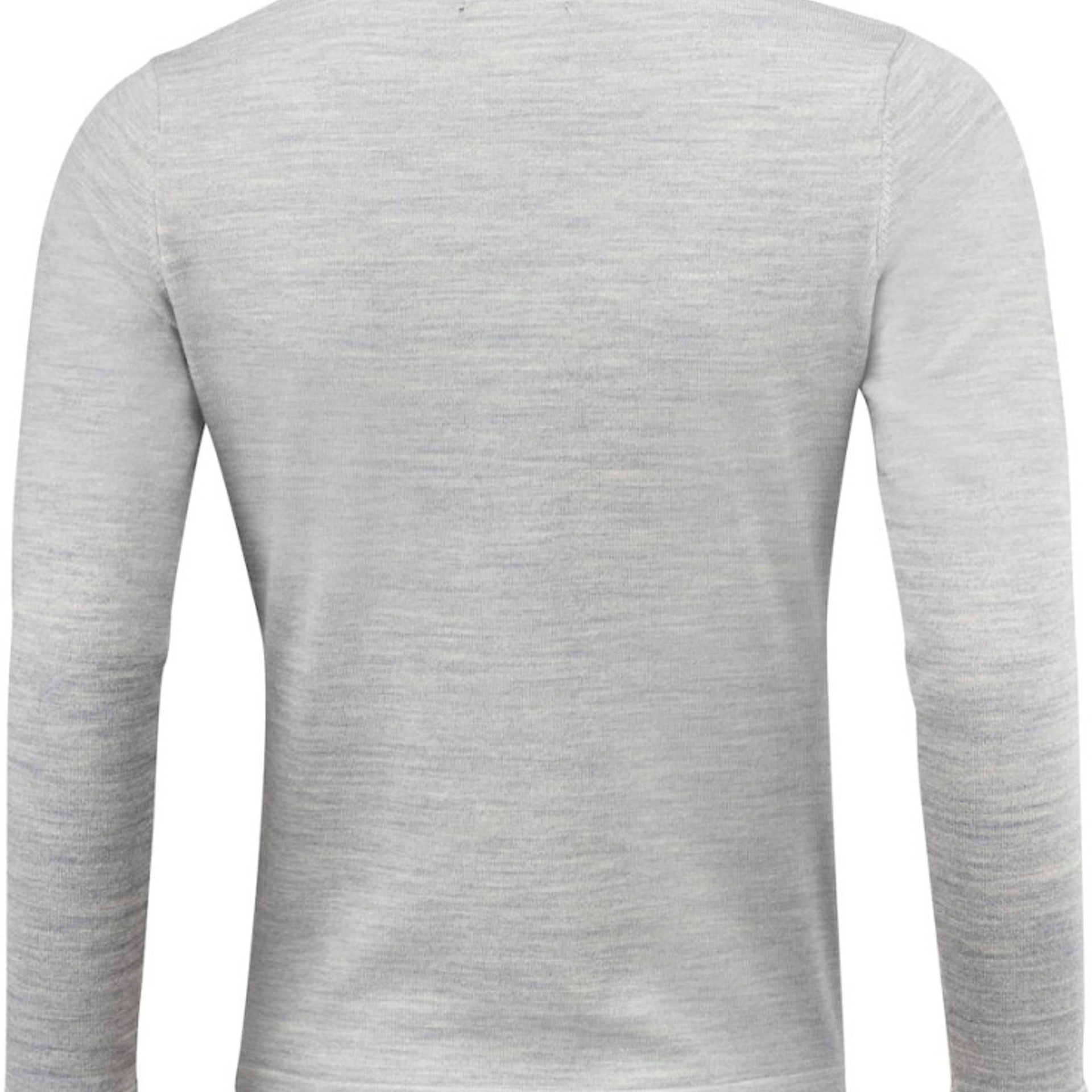 Пуловер жіночий JH&Frost Merino U - Сірий меланж / 3XL