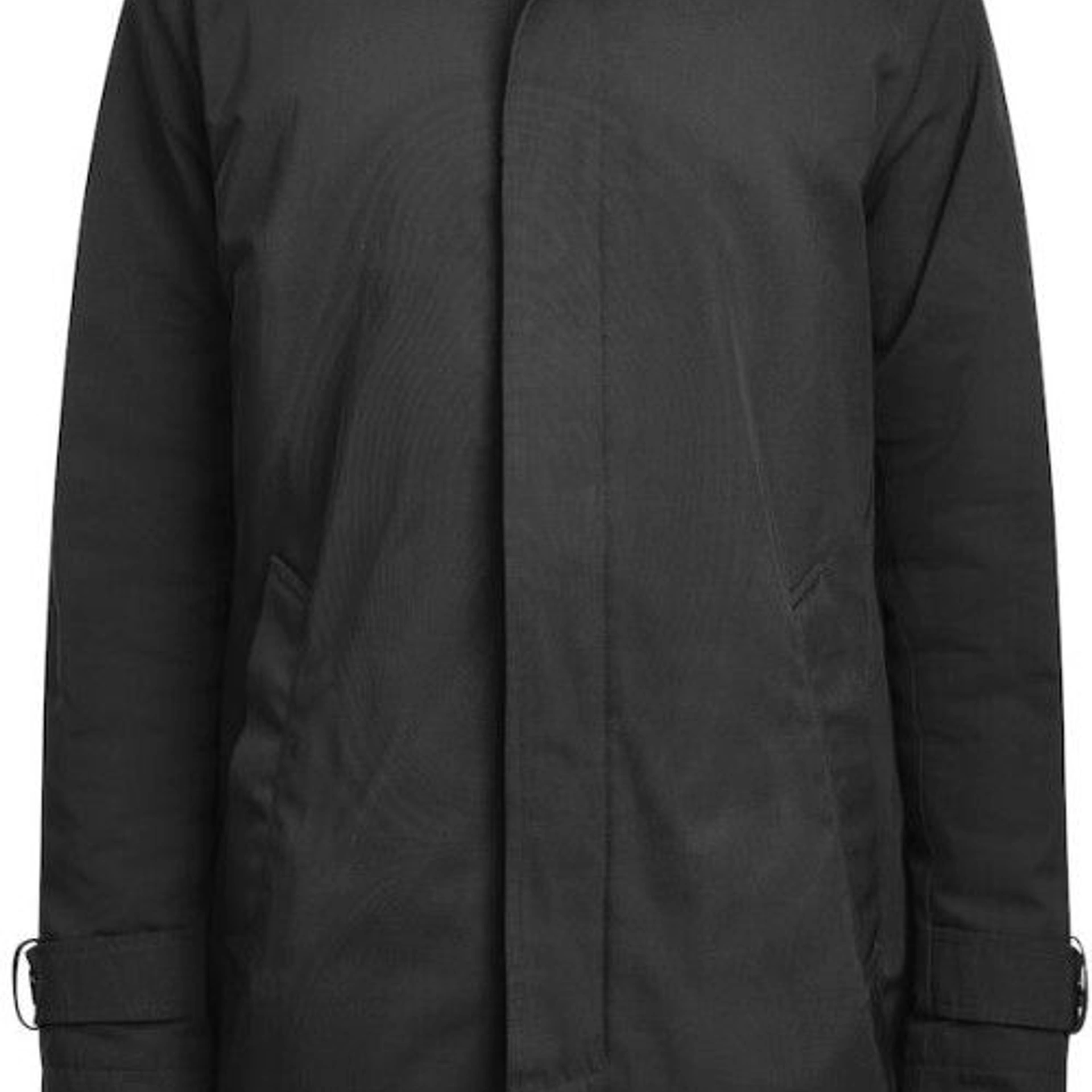 Тренч чоловічий JH&Frost Car Coat - Чорний / 3XL