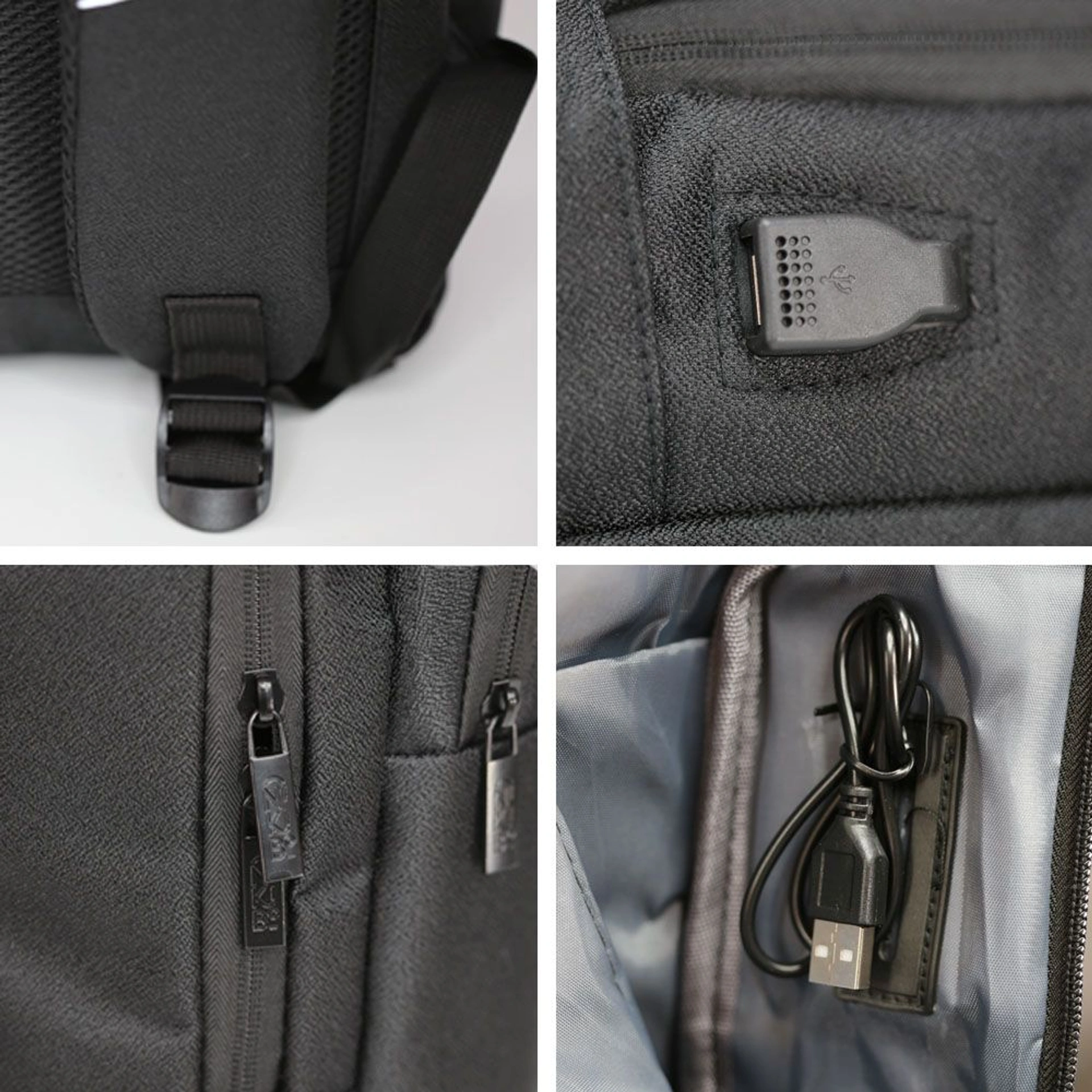 Рюкзак для подорожей Nikibo Sleek - Чорний