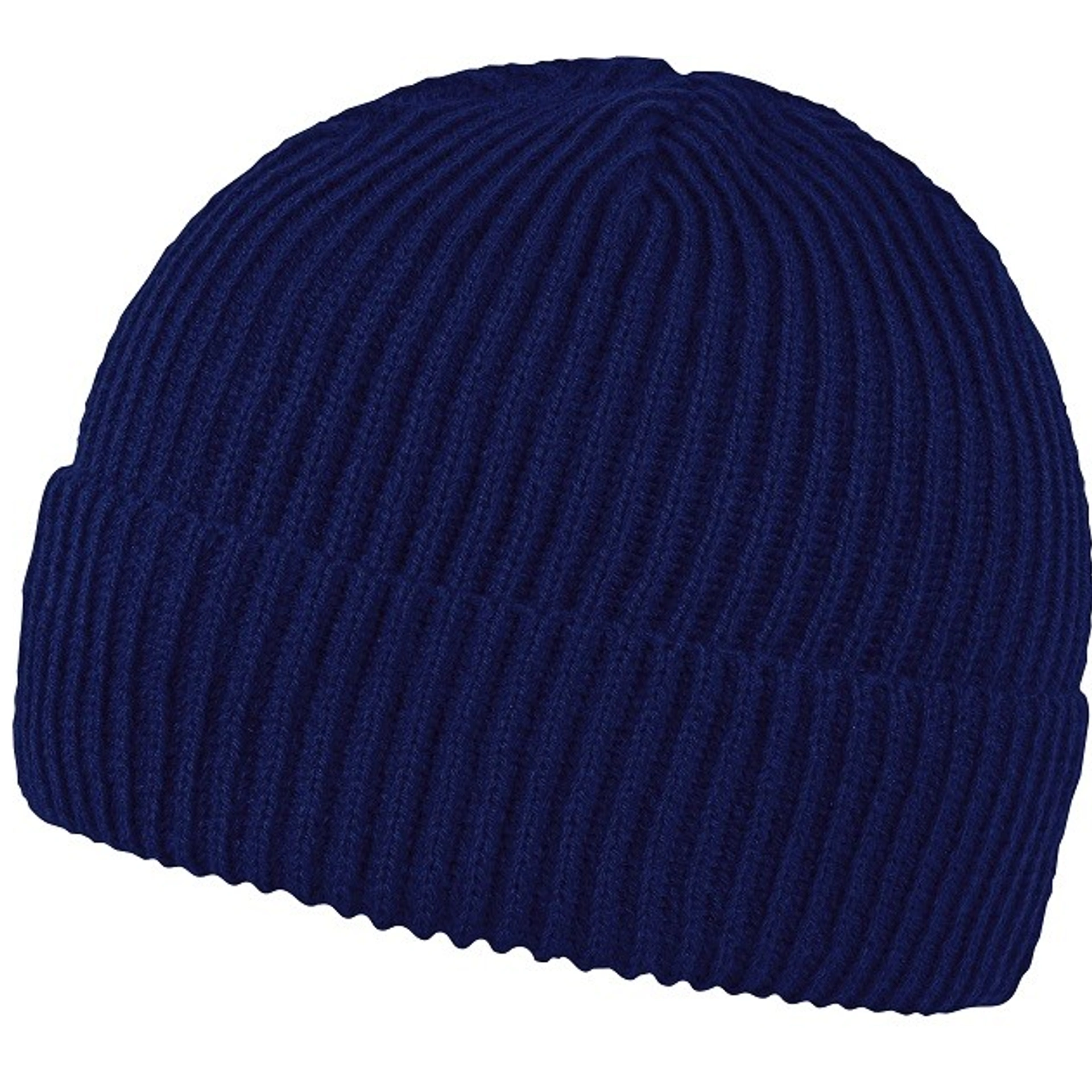 Шапка coFEE Wrap beanie - Темно-синій