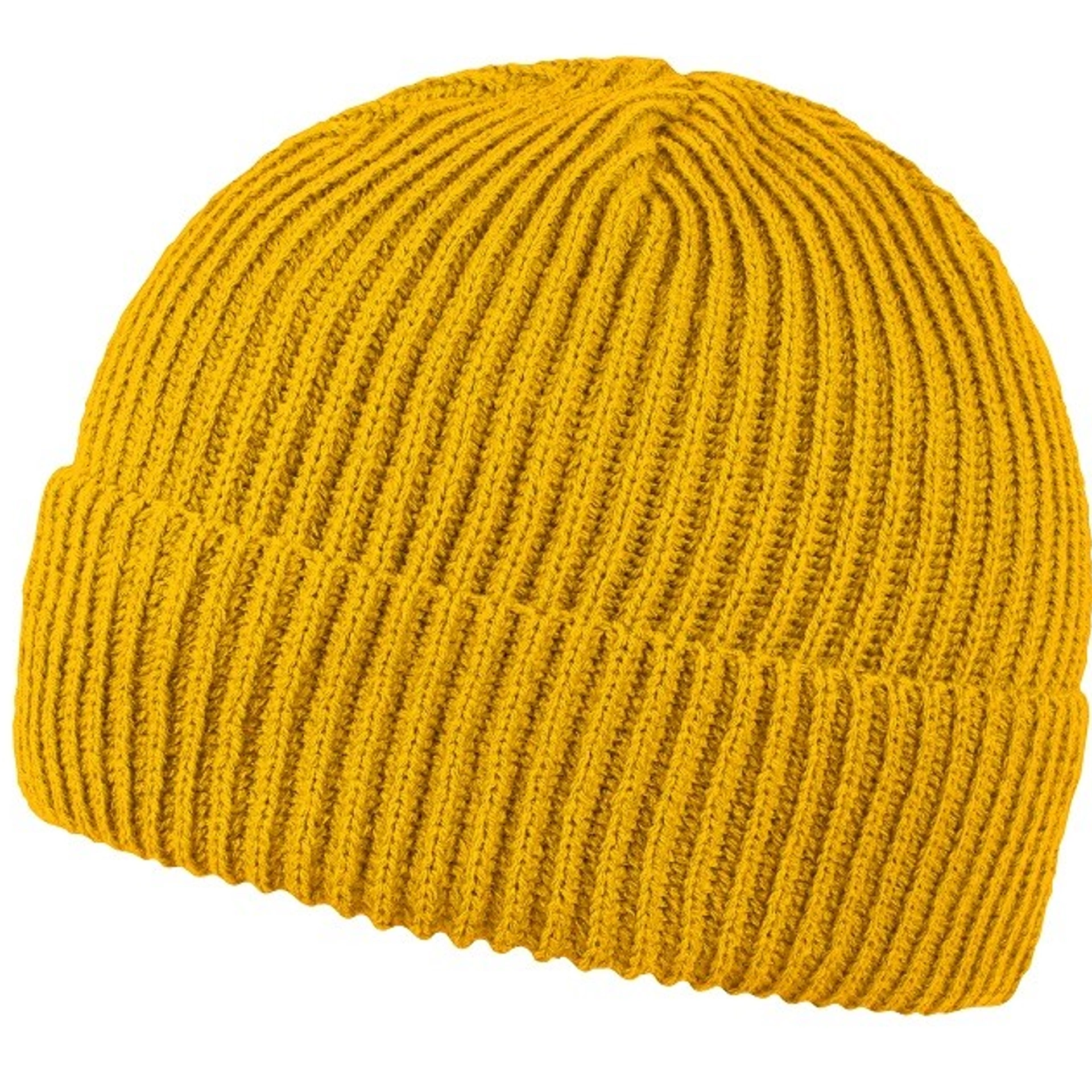 Шапка coFEE Wrap beanie - Гірчичний