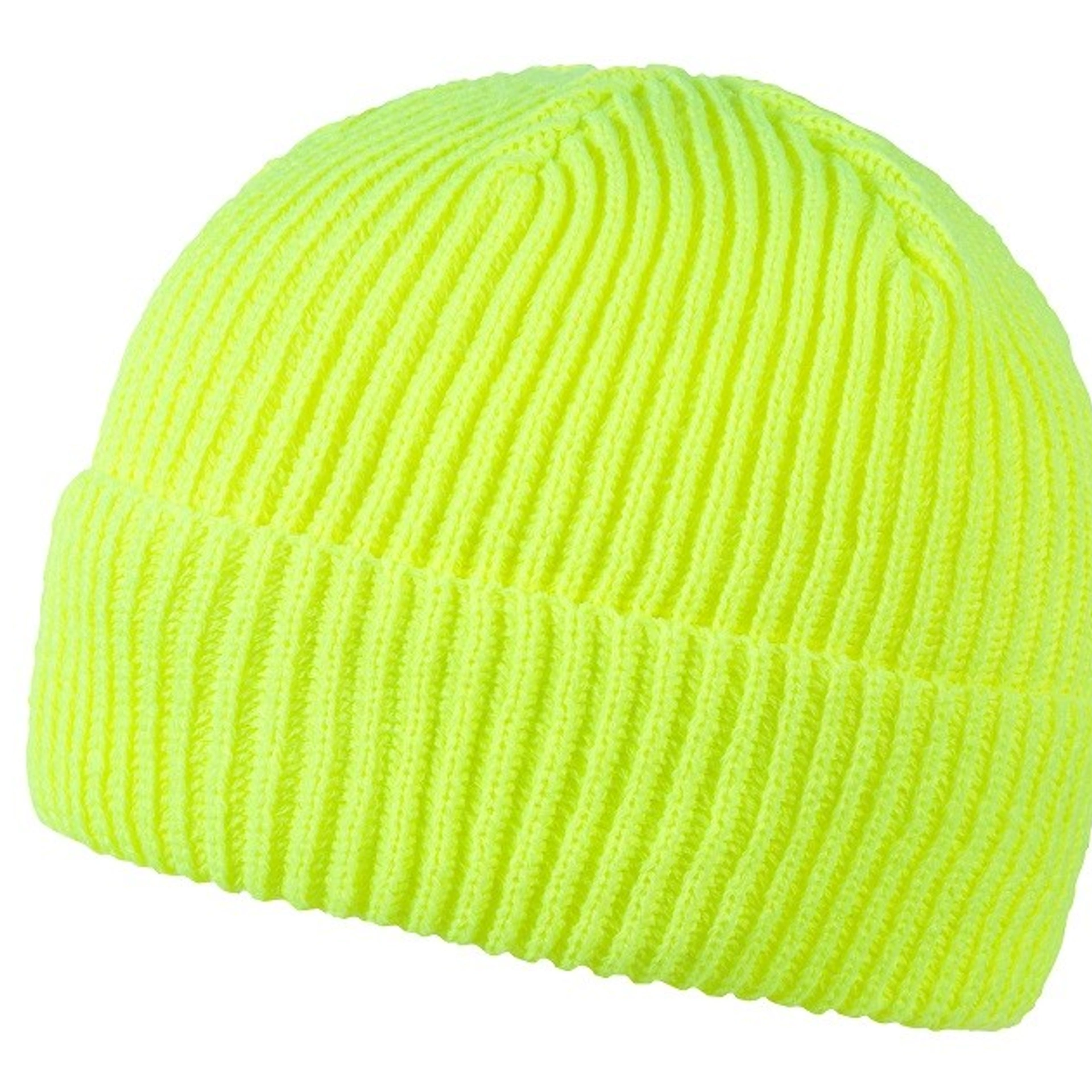 Шапка coFEE Wrap beanie - Неоново-жовтий