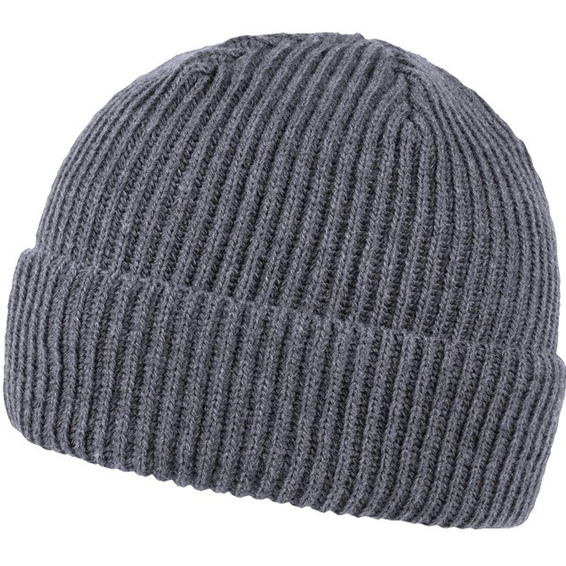 Шапка coFEE Wrap beanie - Темно-сірий меланж