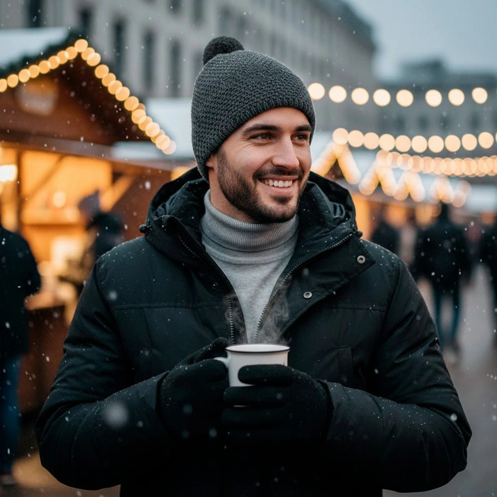 Шапка coFEE Favorite - Сірий