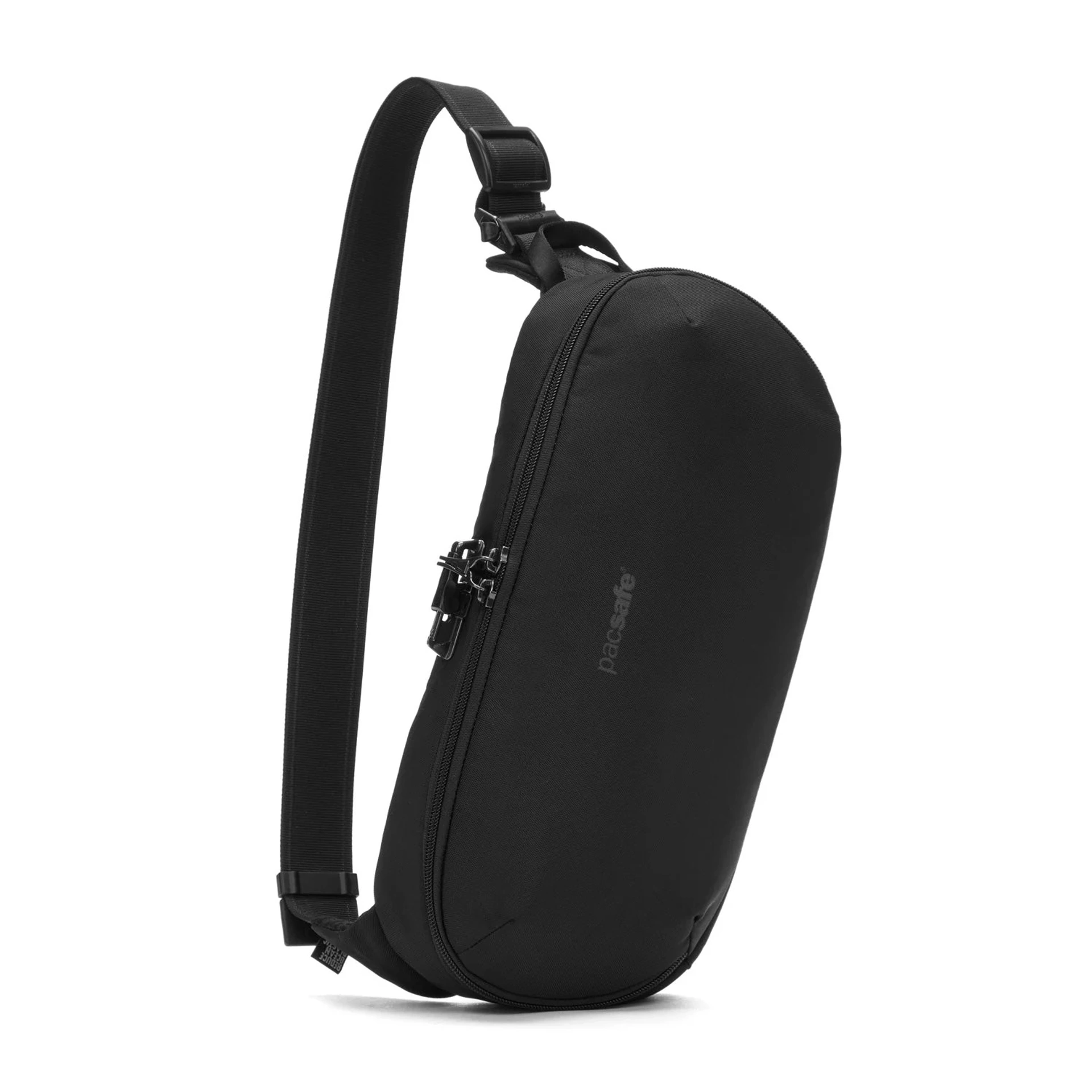 Сумка через плече антизлодій Pacsafe V Urban Sling - Чорний