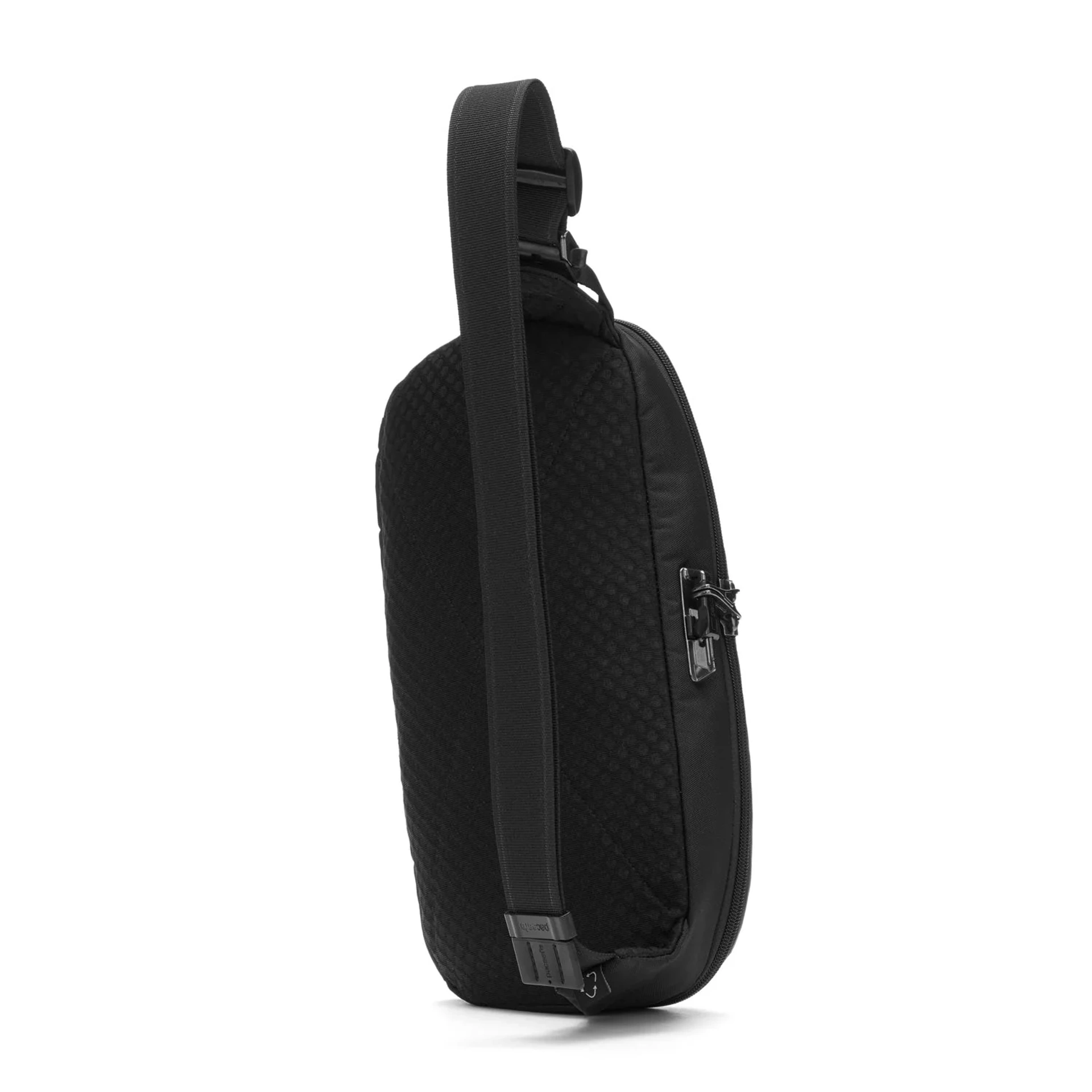 Сумка через плече антизлодій Pacsafe V Urban Sling - Чорний