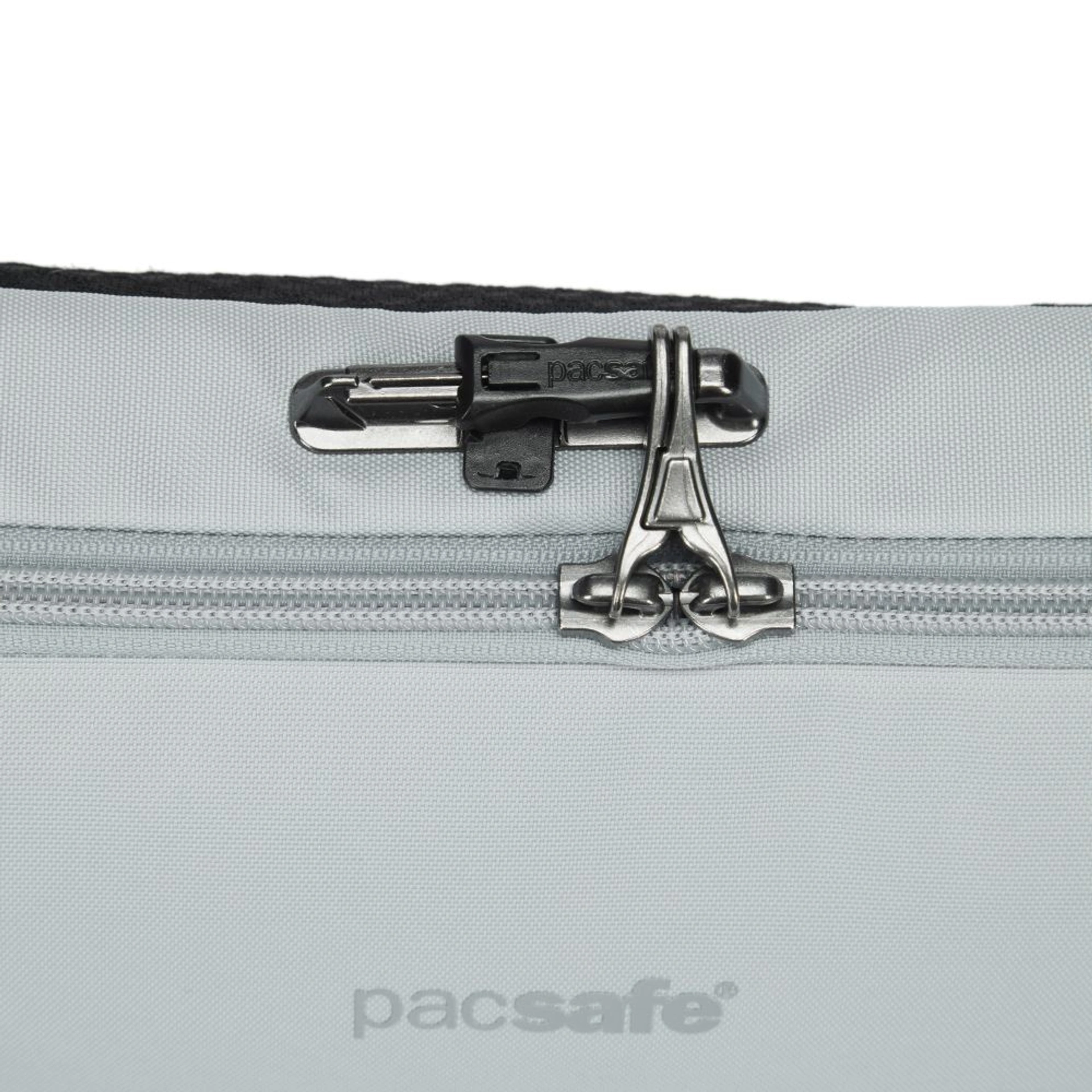 Сумка через плече антизлодій Pacsafe V Urban Sling - Світло-сірий / чорний