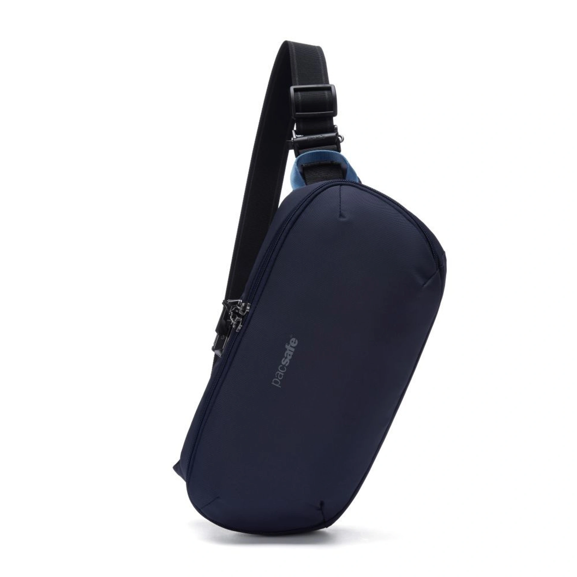 Сумка через плече антизлодій Pacsafe V Urban Sling - Темно-синій
