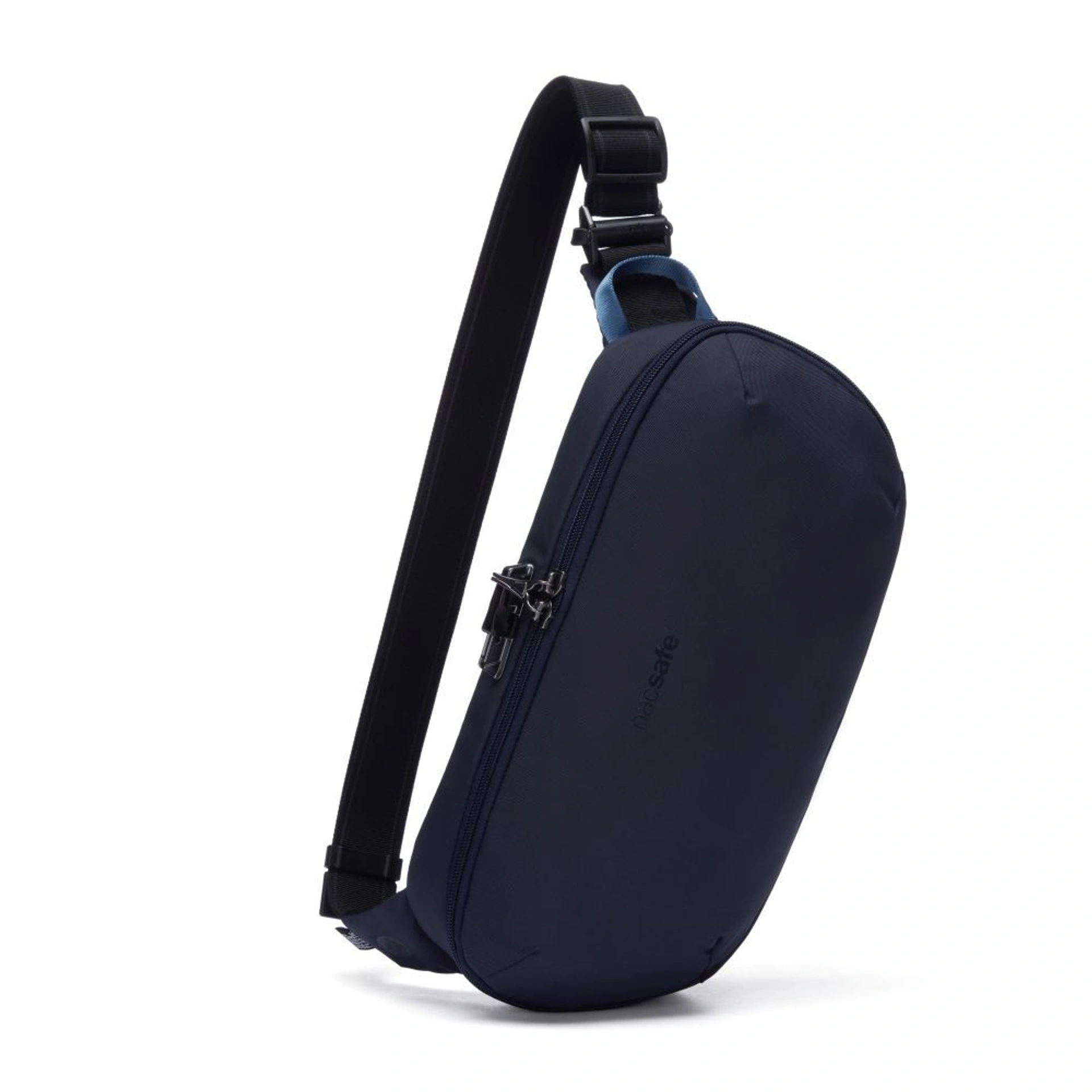 Сумка через плече антизлодій Pacsafe V Urban Sling - Темно-синій