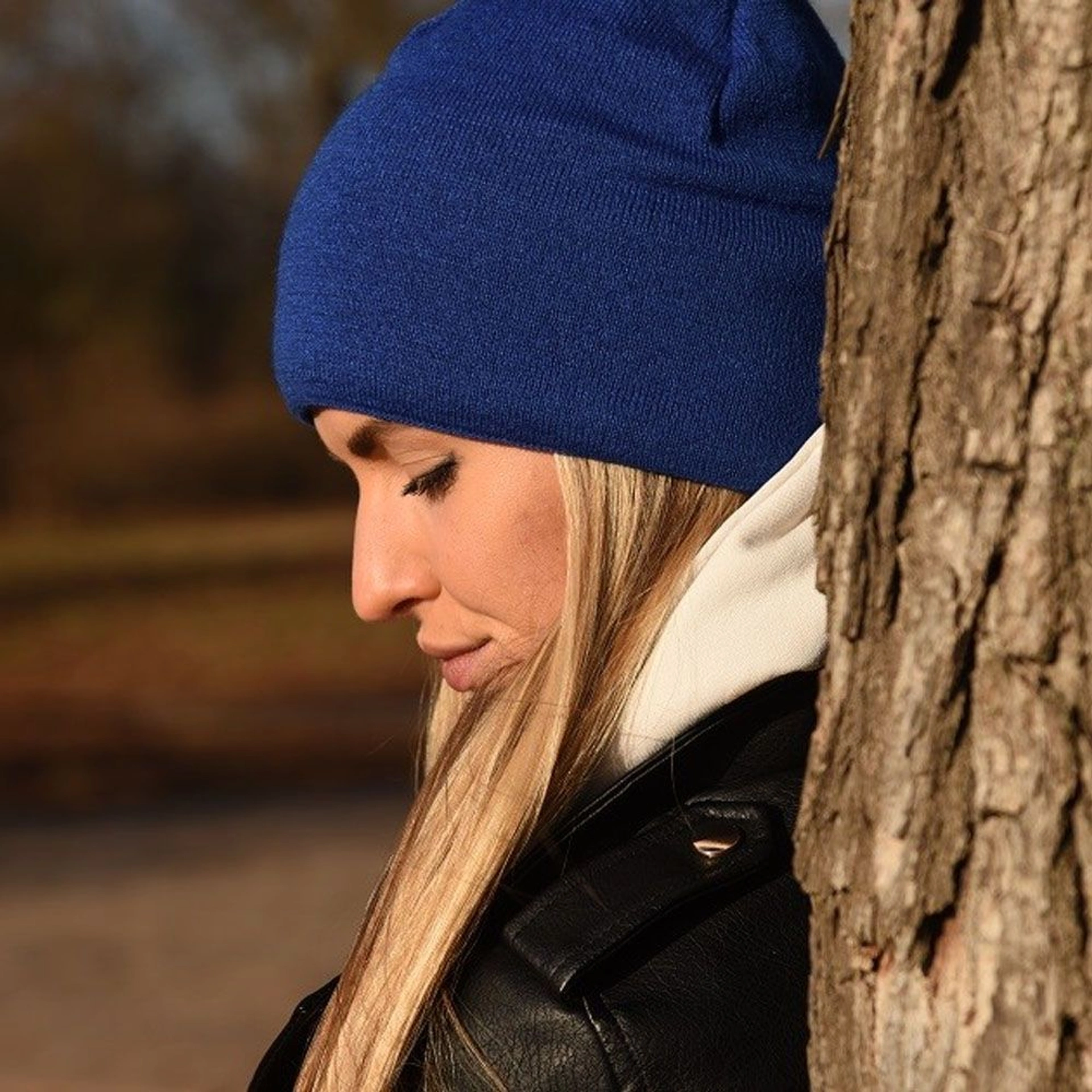 Шапка coFEE Pure beanie - Темно-синій