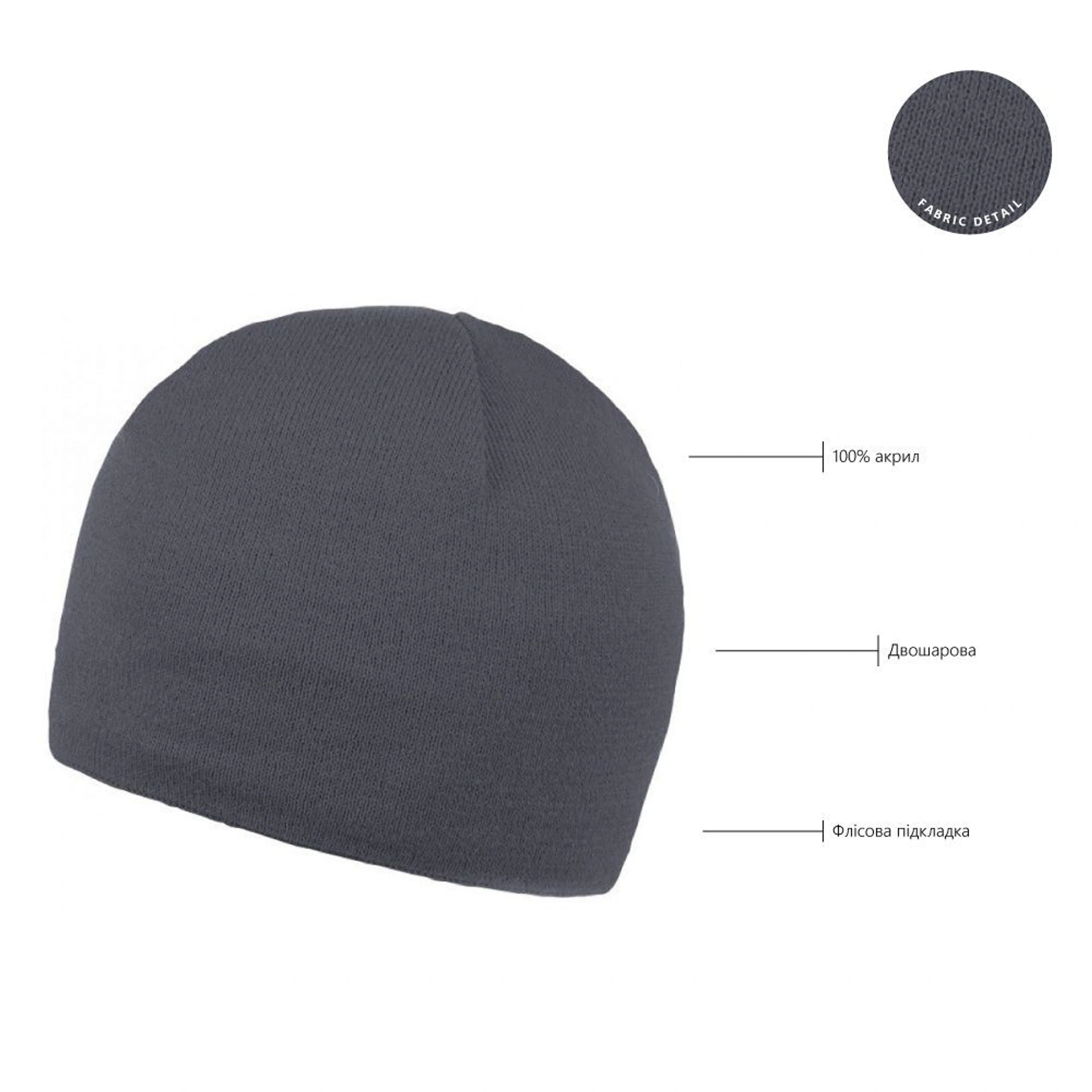 Шапка coFEE Pure beanie - Червоний