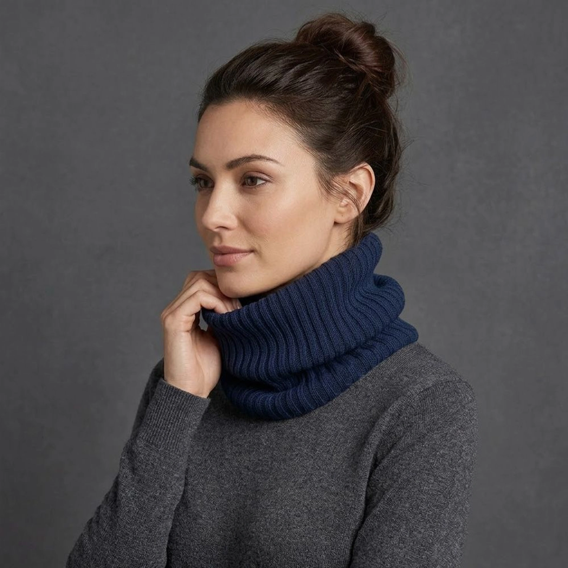 Снуд coFEE Cotton snood - Джинсовий синій