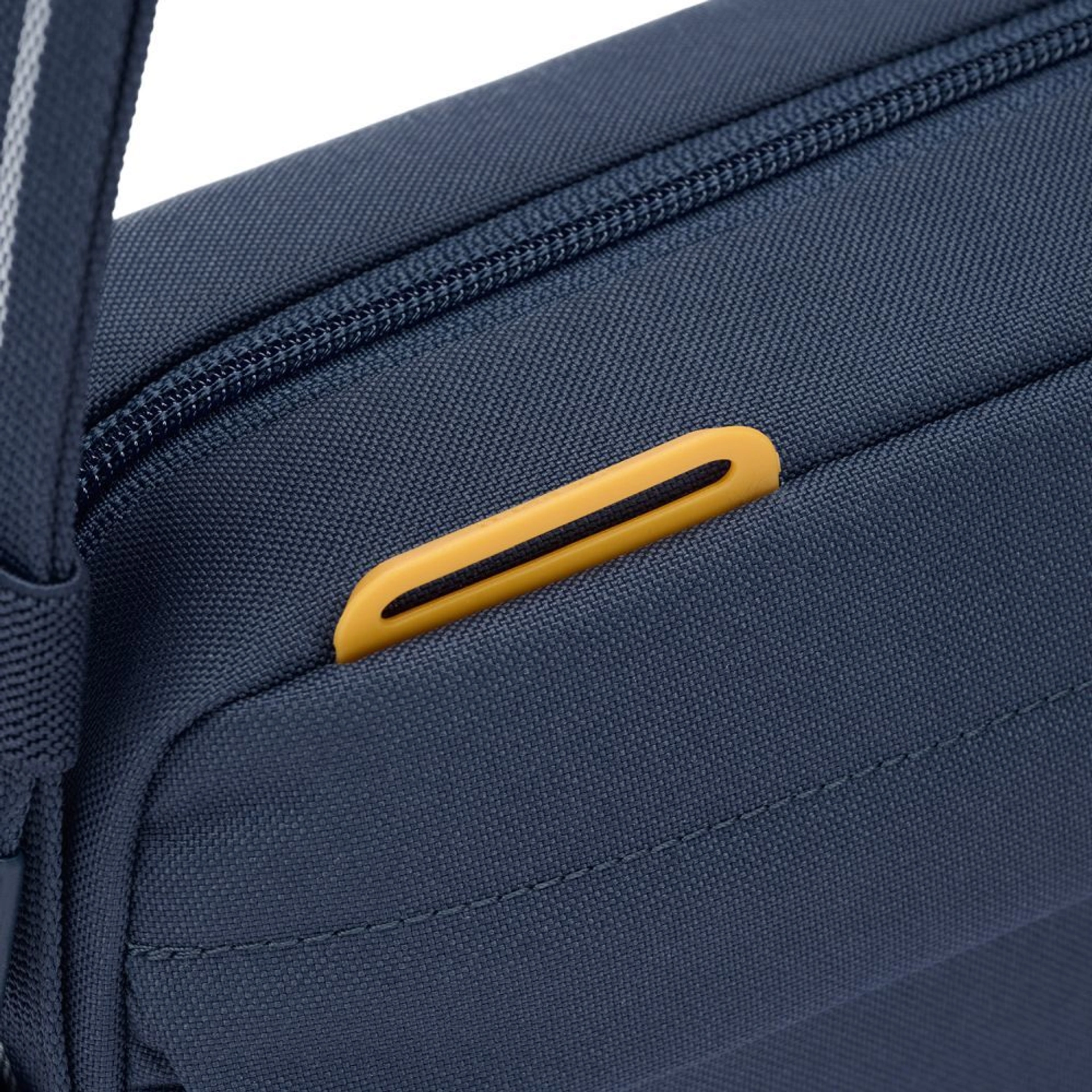 Сумка через плече антизлодій Pacsafe GO Crossbody - Темно-синій / помаранчевий