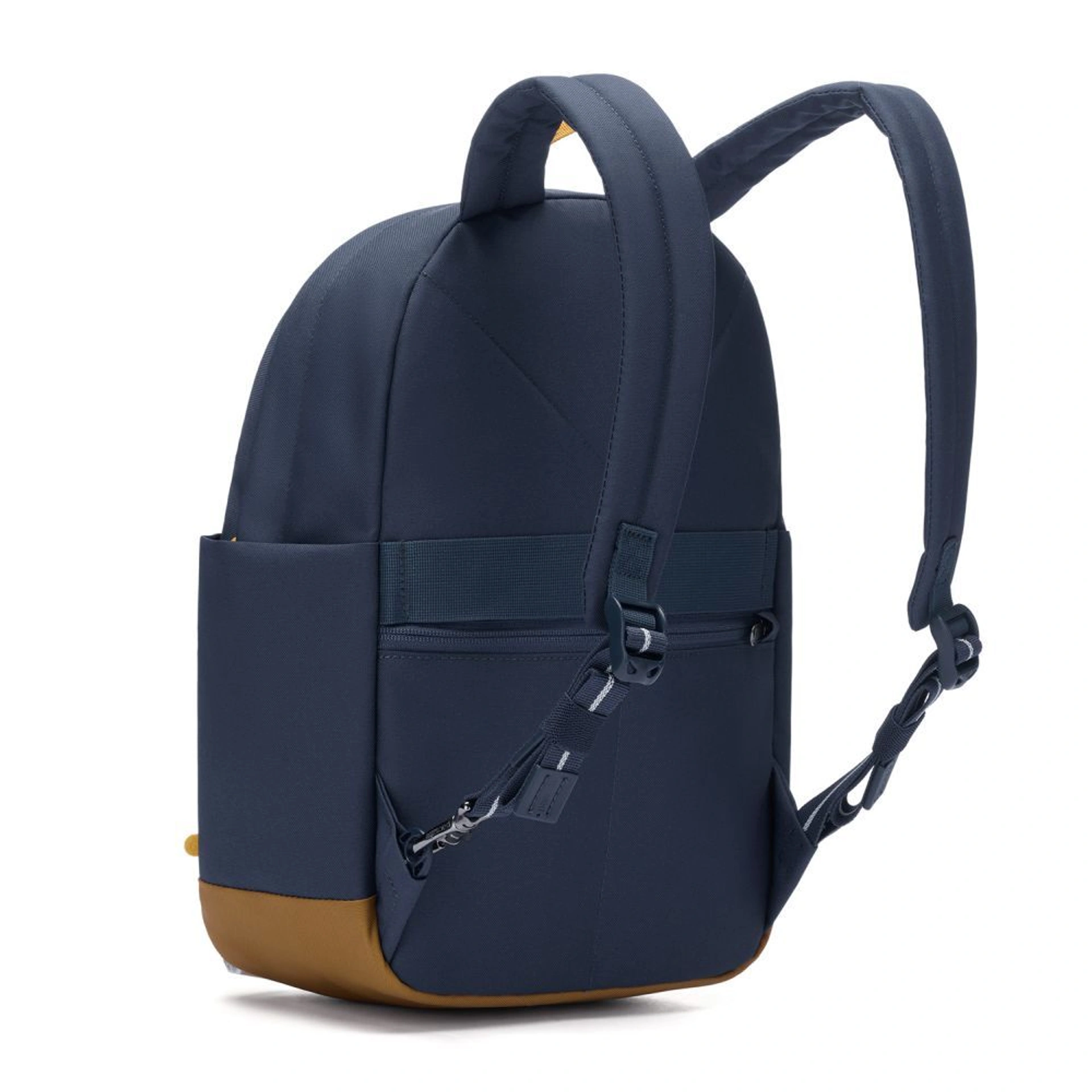 Рюкзак міський антизлодій Pacsafe GO 15 - Темно-синій / жовтий