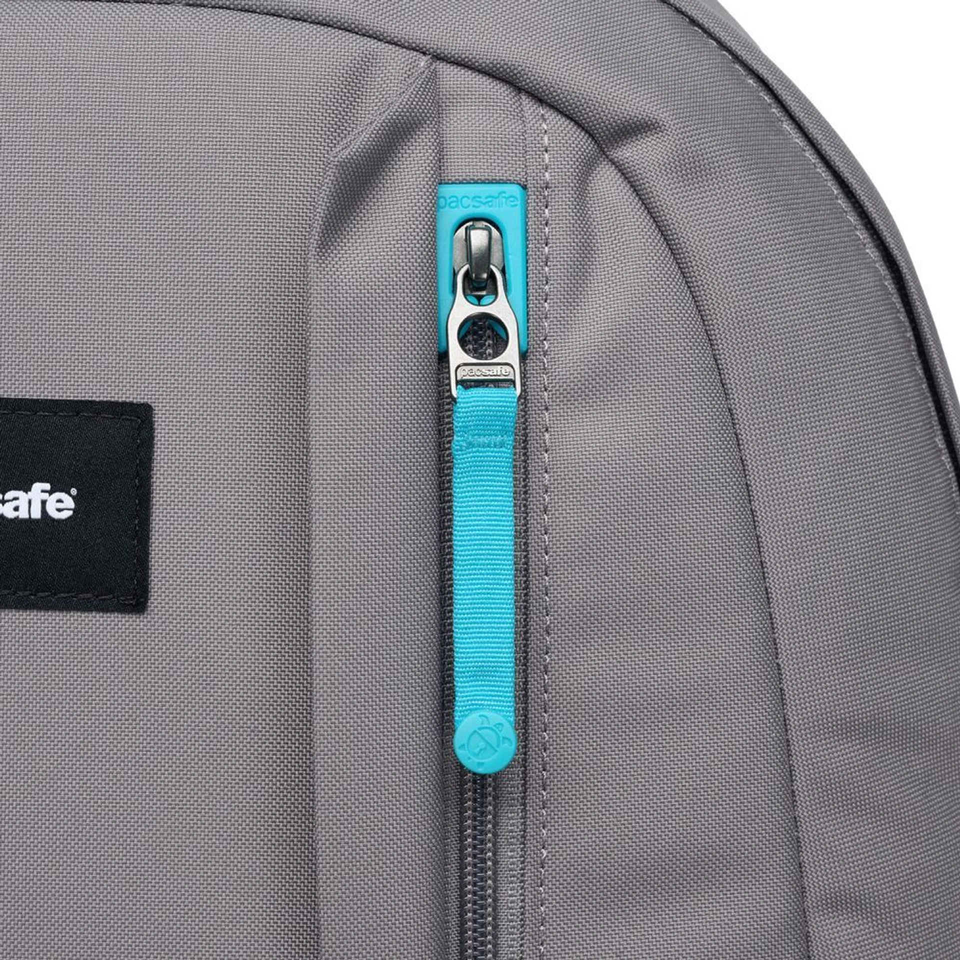 Рюкзак міський антизлодій Pacsafe GO 25 - Сірий / блакитний