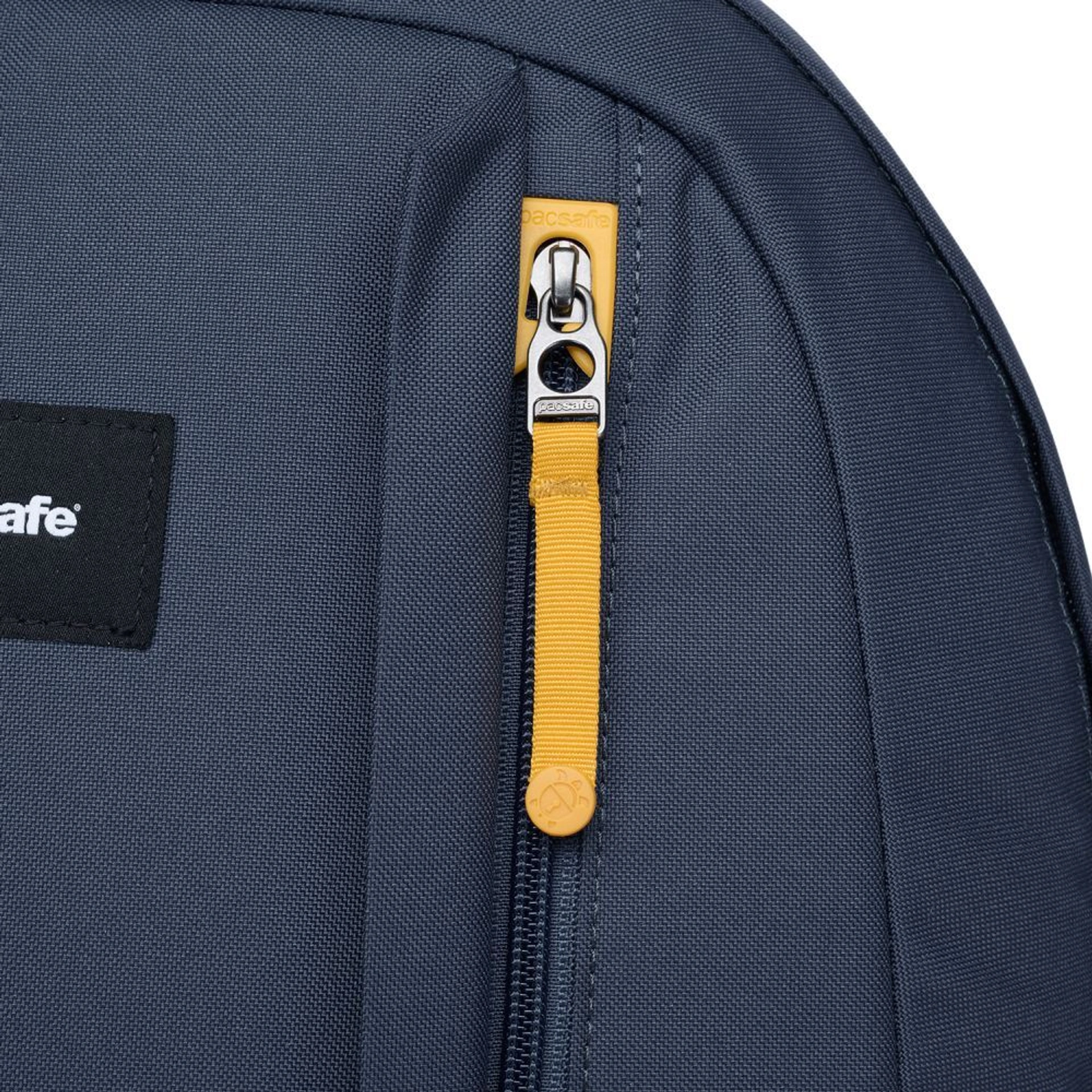 Рюкзак міський антизлодій Pacsafe GO 25 - Темно-синій / жовтий