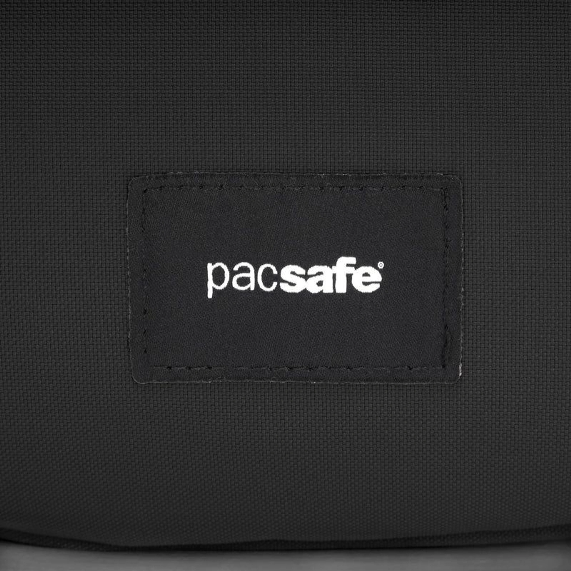 Сумка через плече антизлодій Pacsafe GO Crossbody - Насичений чорний