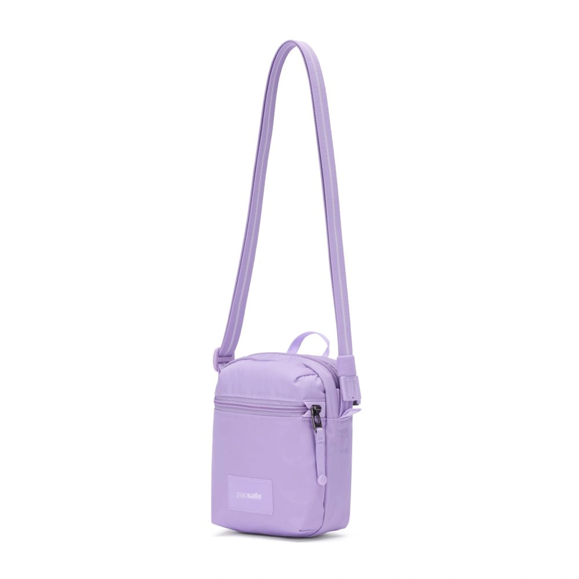 Сумка через плече антизлодій Pacsafe GO Micro Crossbody - Лавандовий